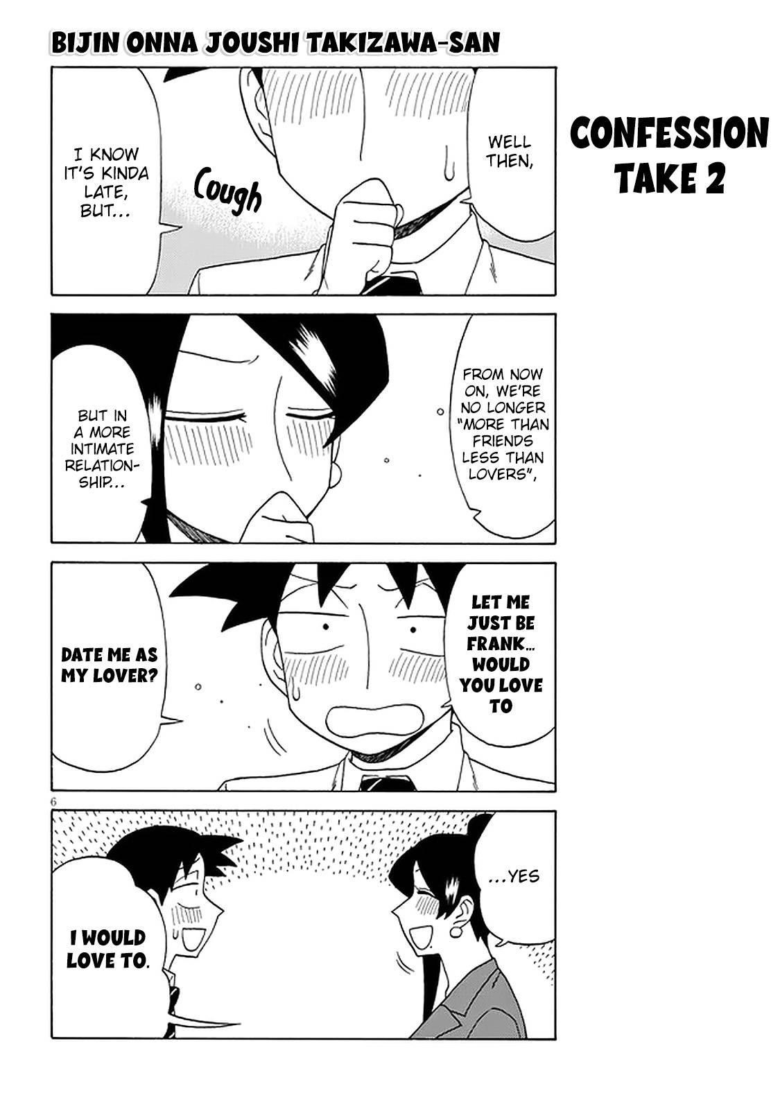 Bijin Onna Joushi Takizawa-San Chapter 118 - Page 6 in English
