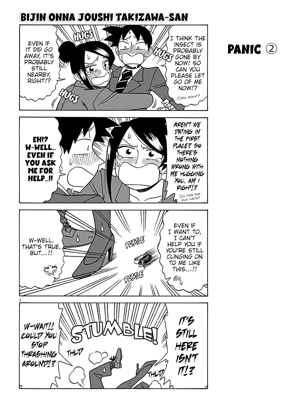Bijin Onna Joushi Takizawa-San Chapter 125 - Page 4 in English