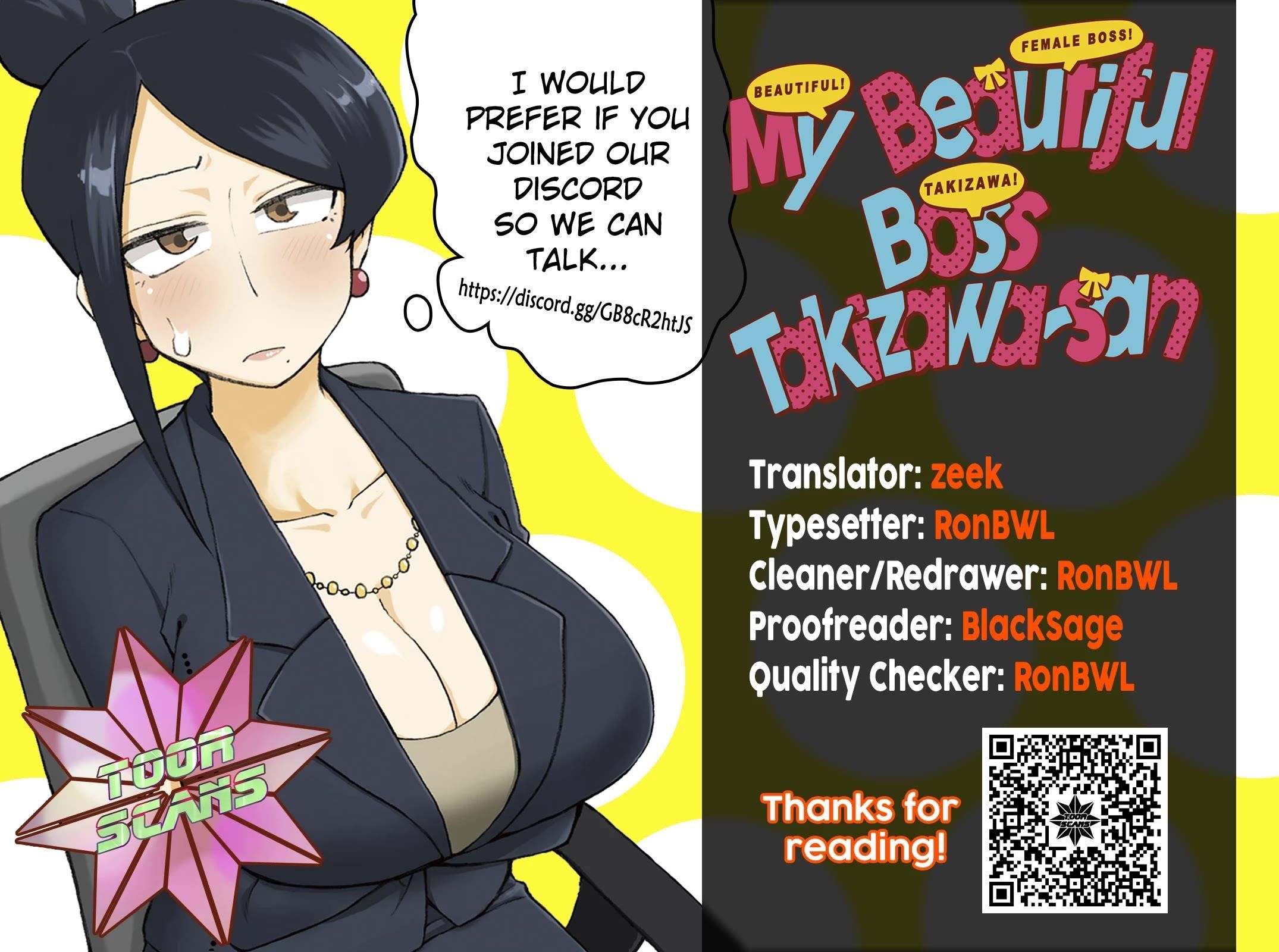 Bijin Onna Joushi Takizawa-San Chapter 164 - Page 7 in English