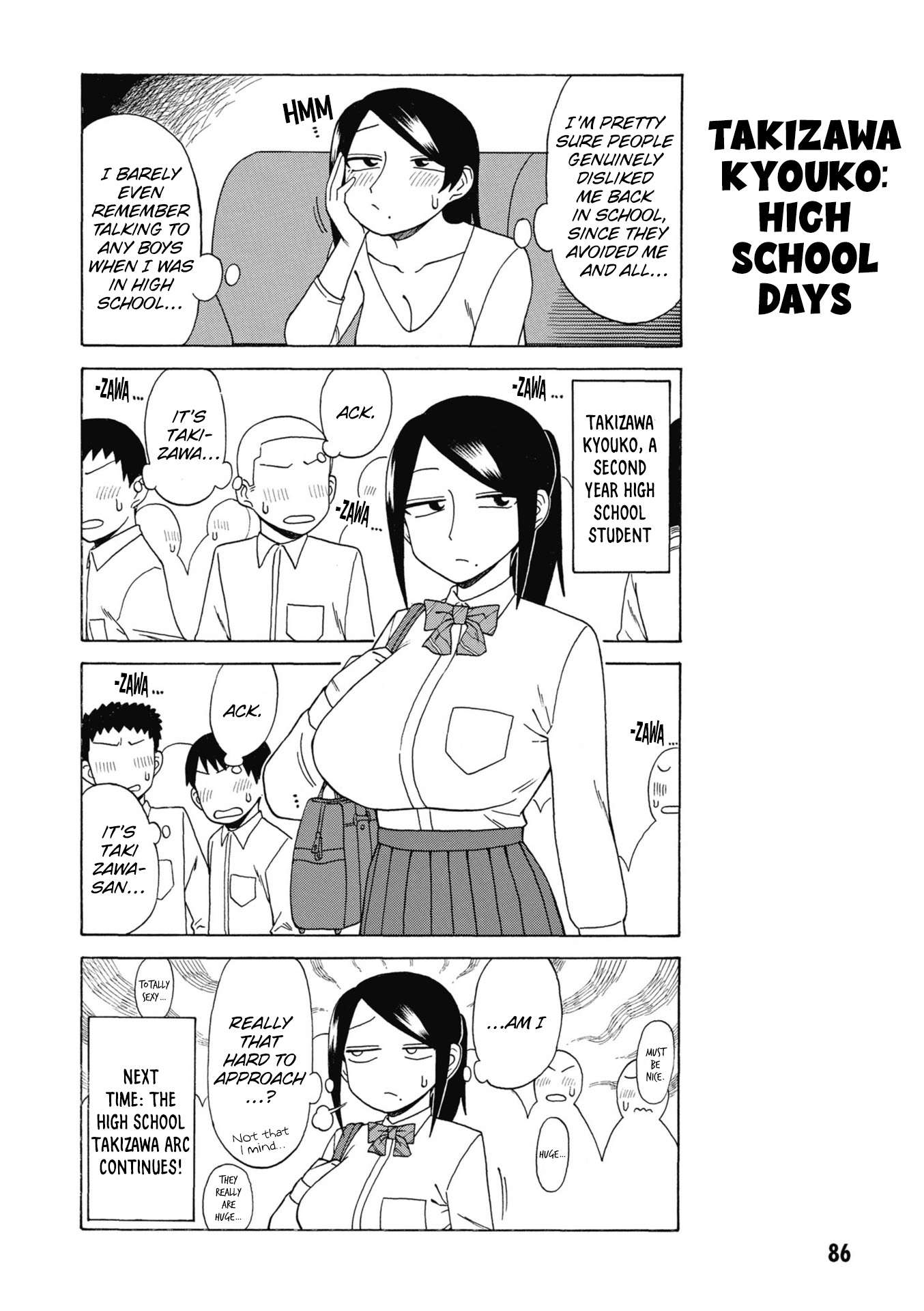 Bijin Onna Joushi Takizawa-San Chapter 174 - Page 4 in English