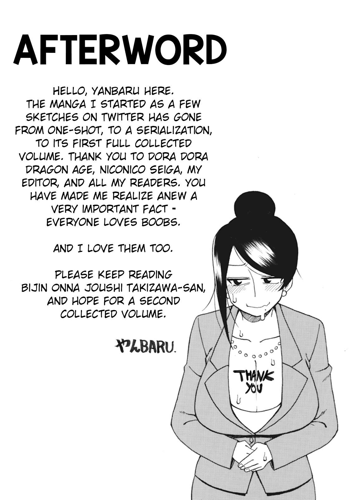 Bijin Onna Joushi Takizawa-San Chapter 23 - Page 7 in English