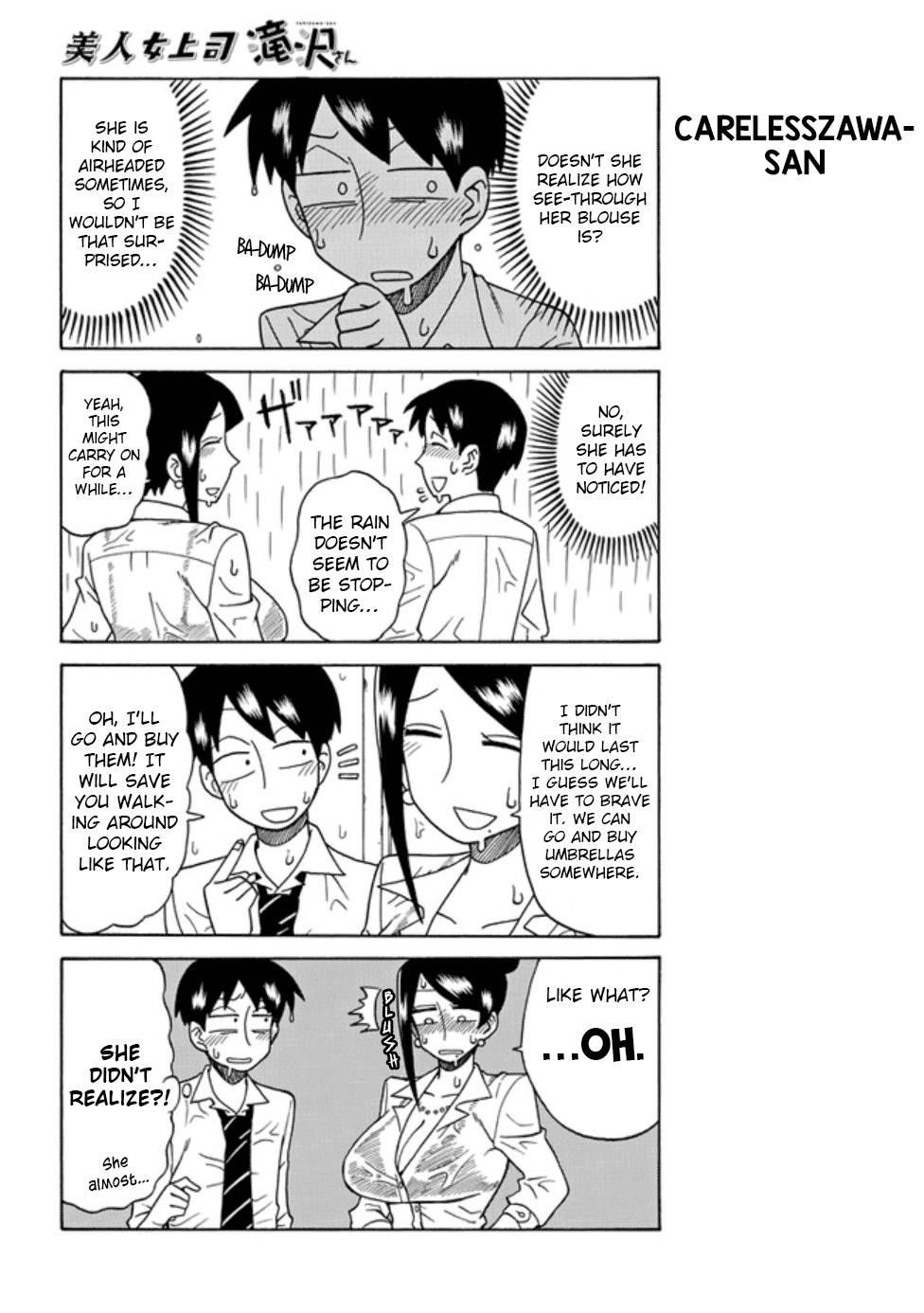 Bijin Onna Joushi Takizawa-San Chapter 25 - Page 4 in English