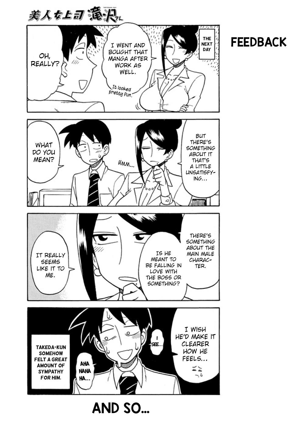 Bijin Onna Joushi Takizawa-San Chapter 27.5 - Page 3 in English