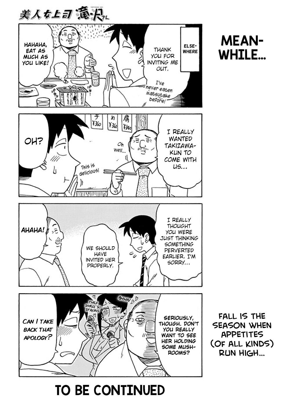 Bijin Onna Joushi Takizawa-San Chapter 29 - Page 4 in English