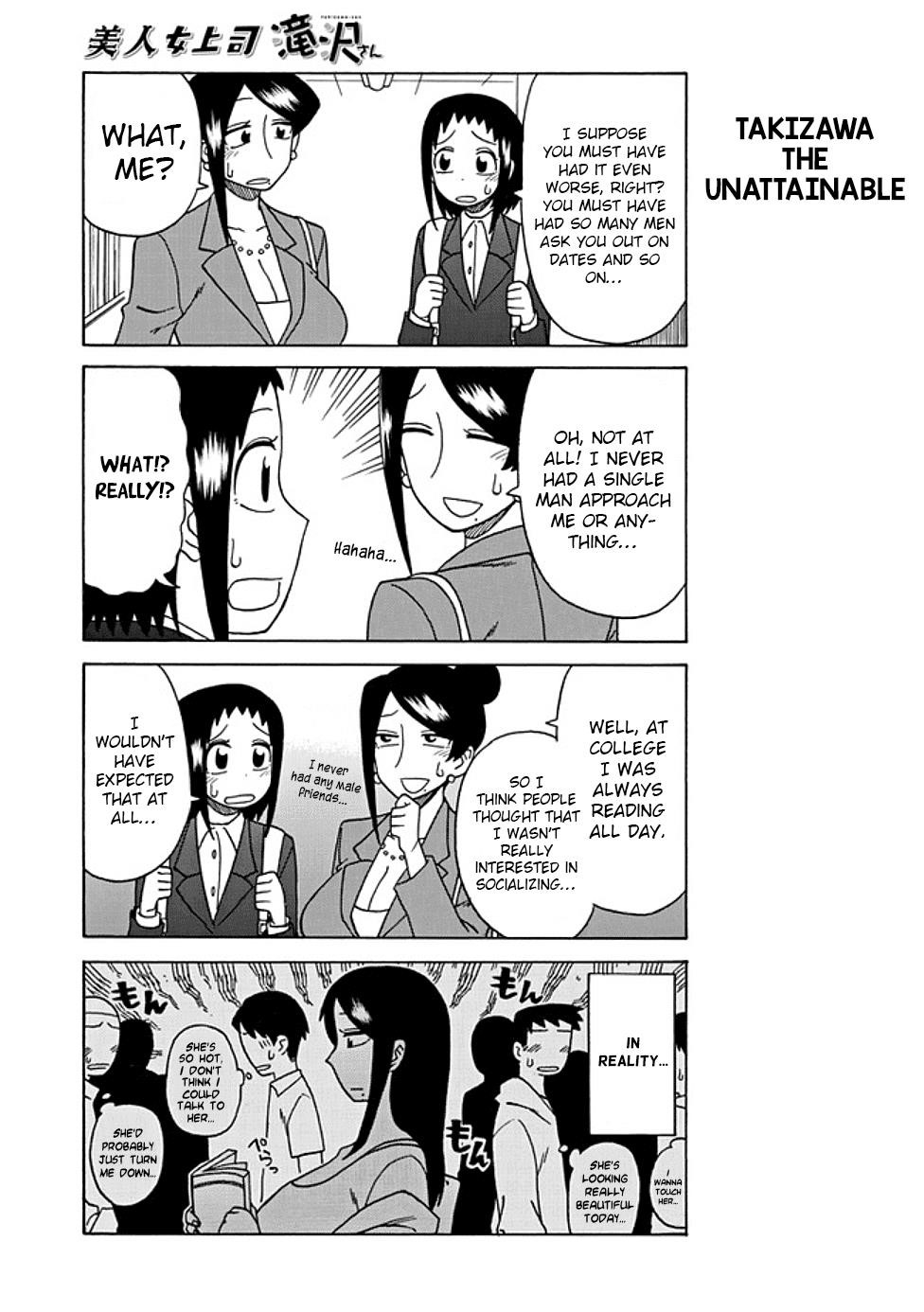 Bijin Onna Joushi Takizawa-San Chapter 30 - Page 3 in English