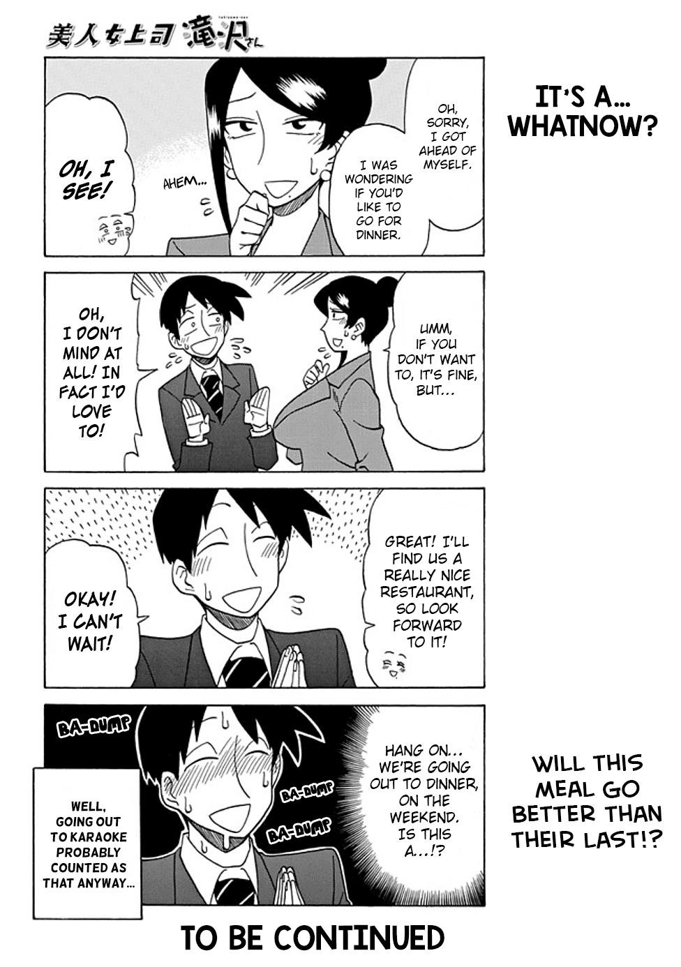 Bijin Onna Joushi Takizawa-San Chapter 32 - Page 4 in English