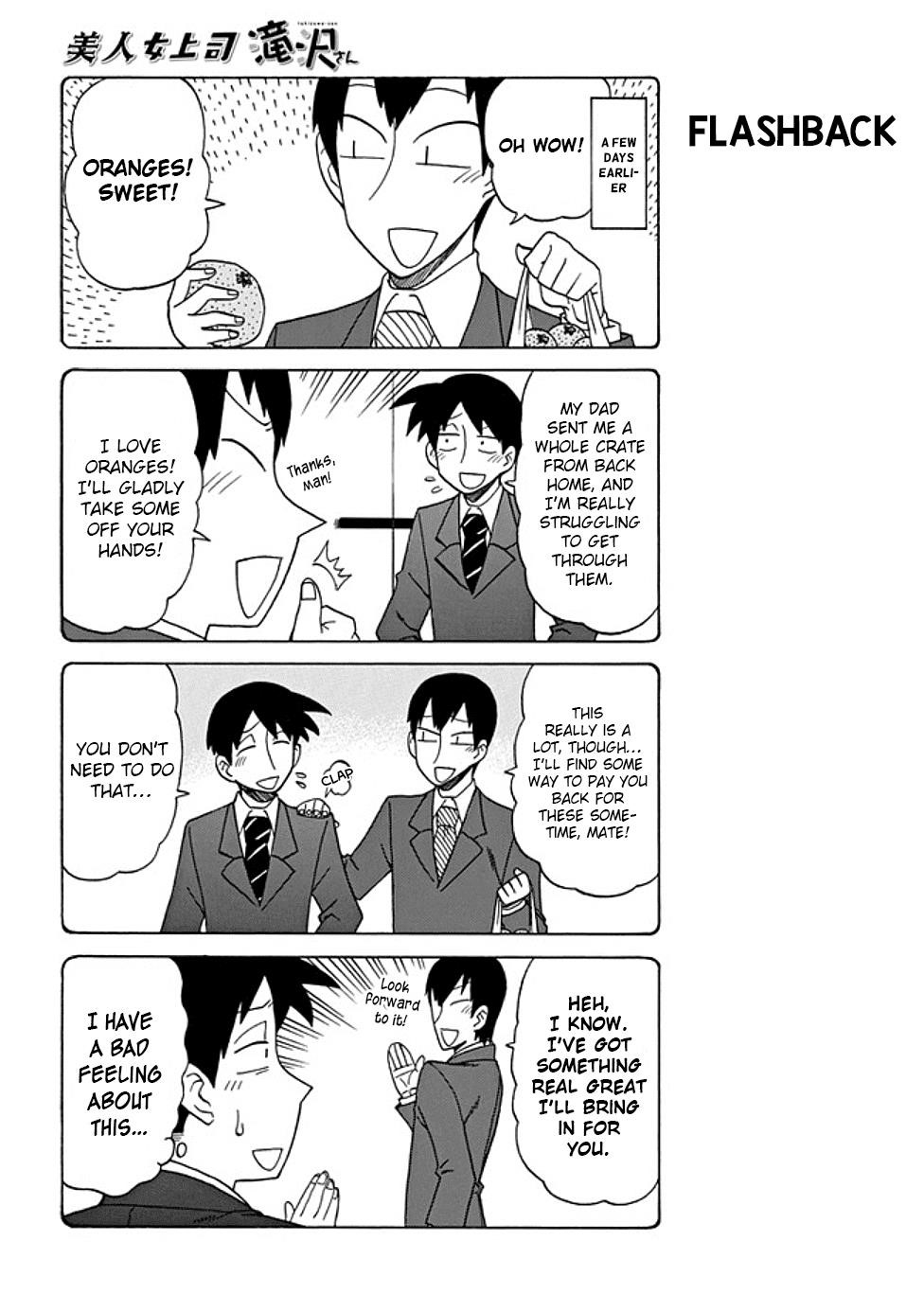 Bijin Onna Joushi Takizawa-San Chapter 34 - Page 4 in English