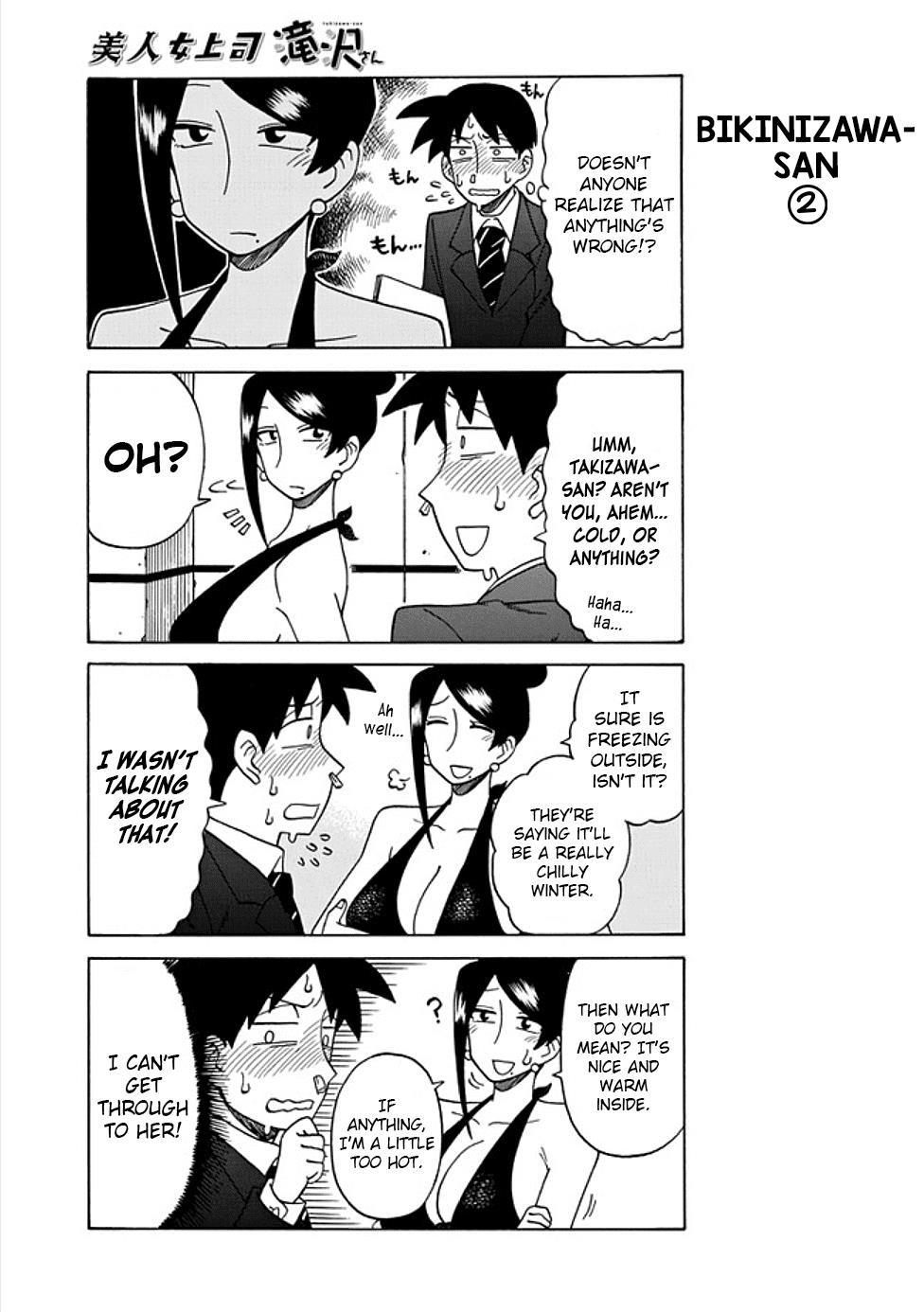 Bijin Onna Joushi Takizawa-San Chapter 36 - Page 3 in English
