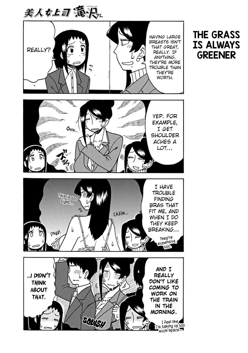 Bijin Onna Joushi Takizawa-San Chapter 37 - Page 3 in English