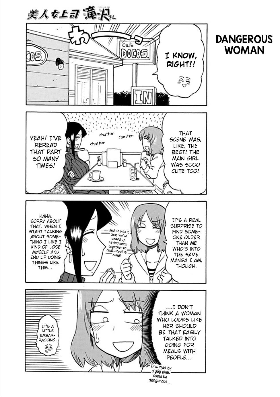 Bijin Onna Joushi Takizawa-San Chapter 41 - Page 3 in English
