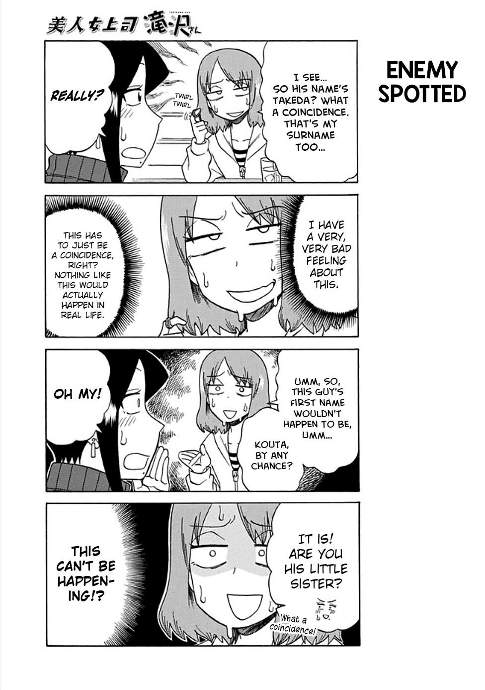 Bijin Onna Joushi Takizawa-San Chapter 41 - Page 5 in English