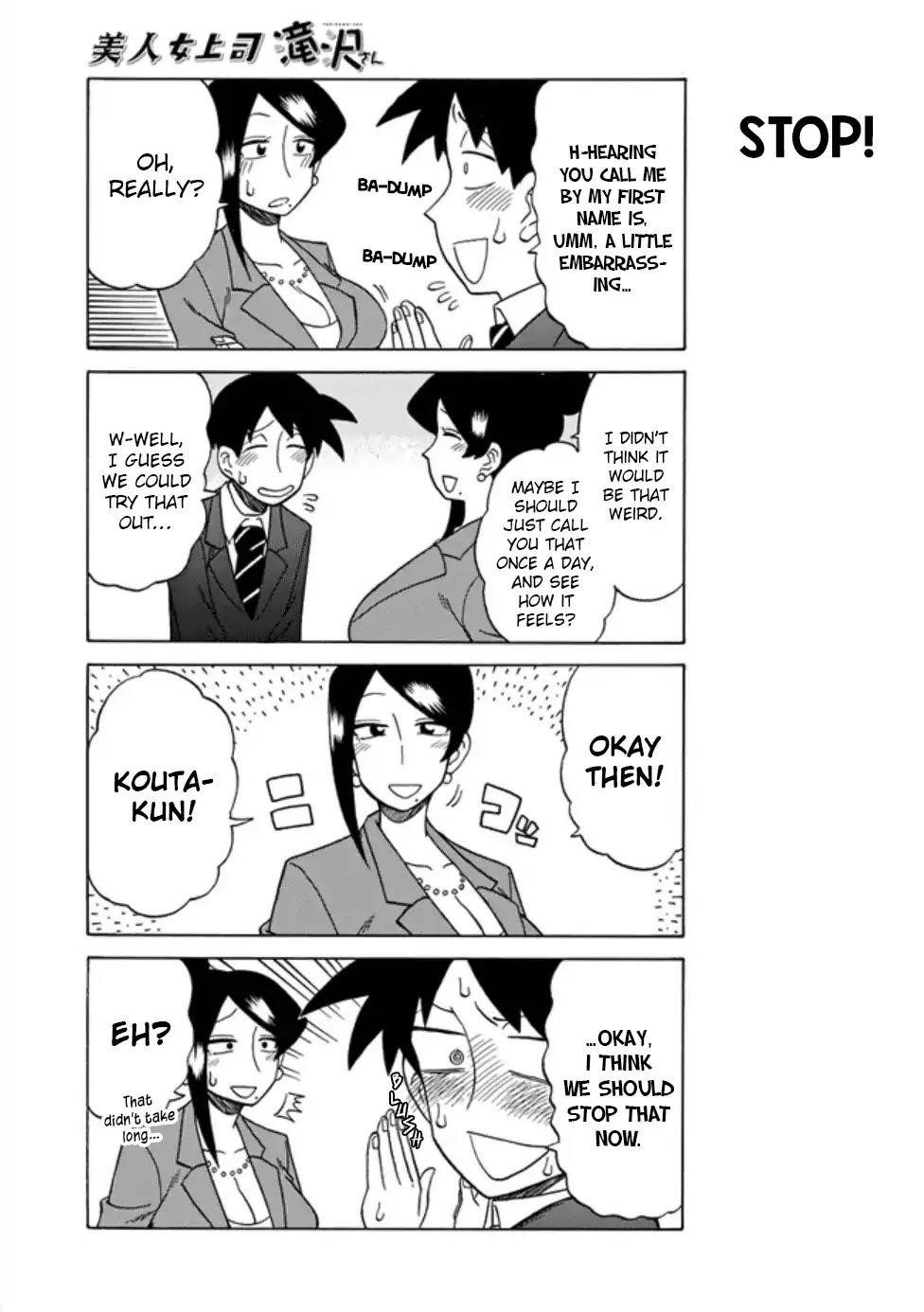 Bijin Onna Joushi Takizawa-San Chapter 45 - Page 3 in English