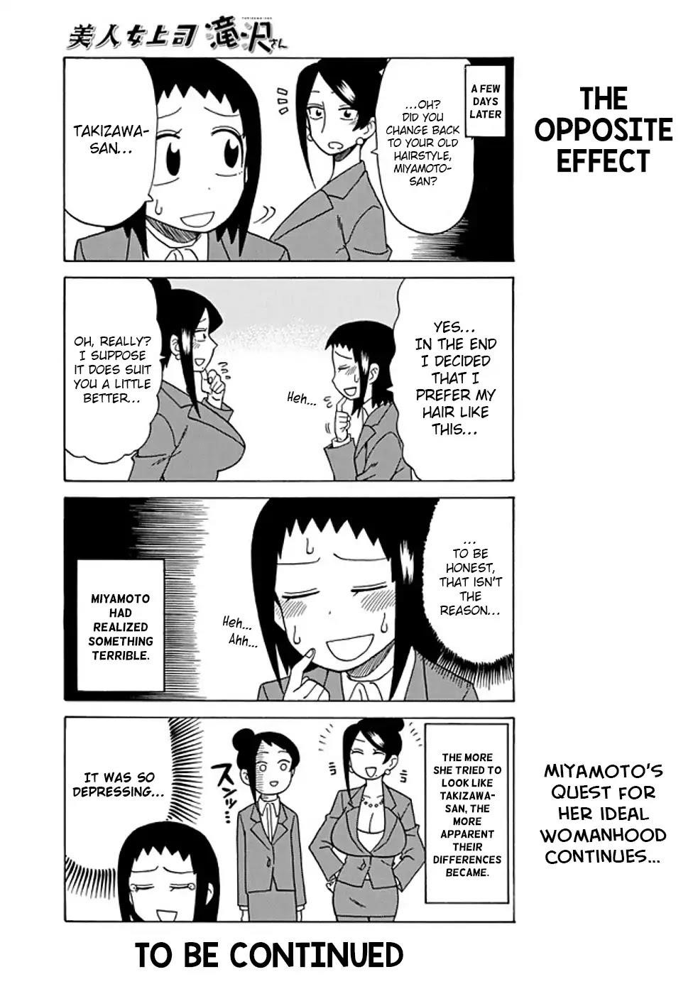 Bijin Onna Joushi Takizawa-San Chapter 47 - Page 5 in English