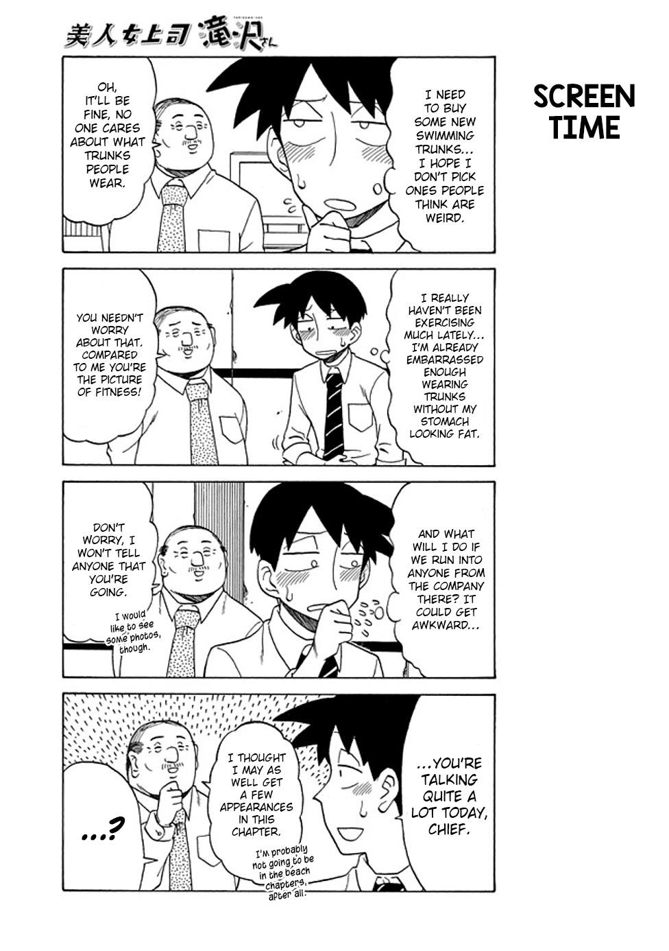 Bijin Onna Joushi Takizawa-San Chapter 49 - Page 3 in English
