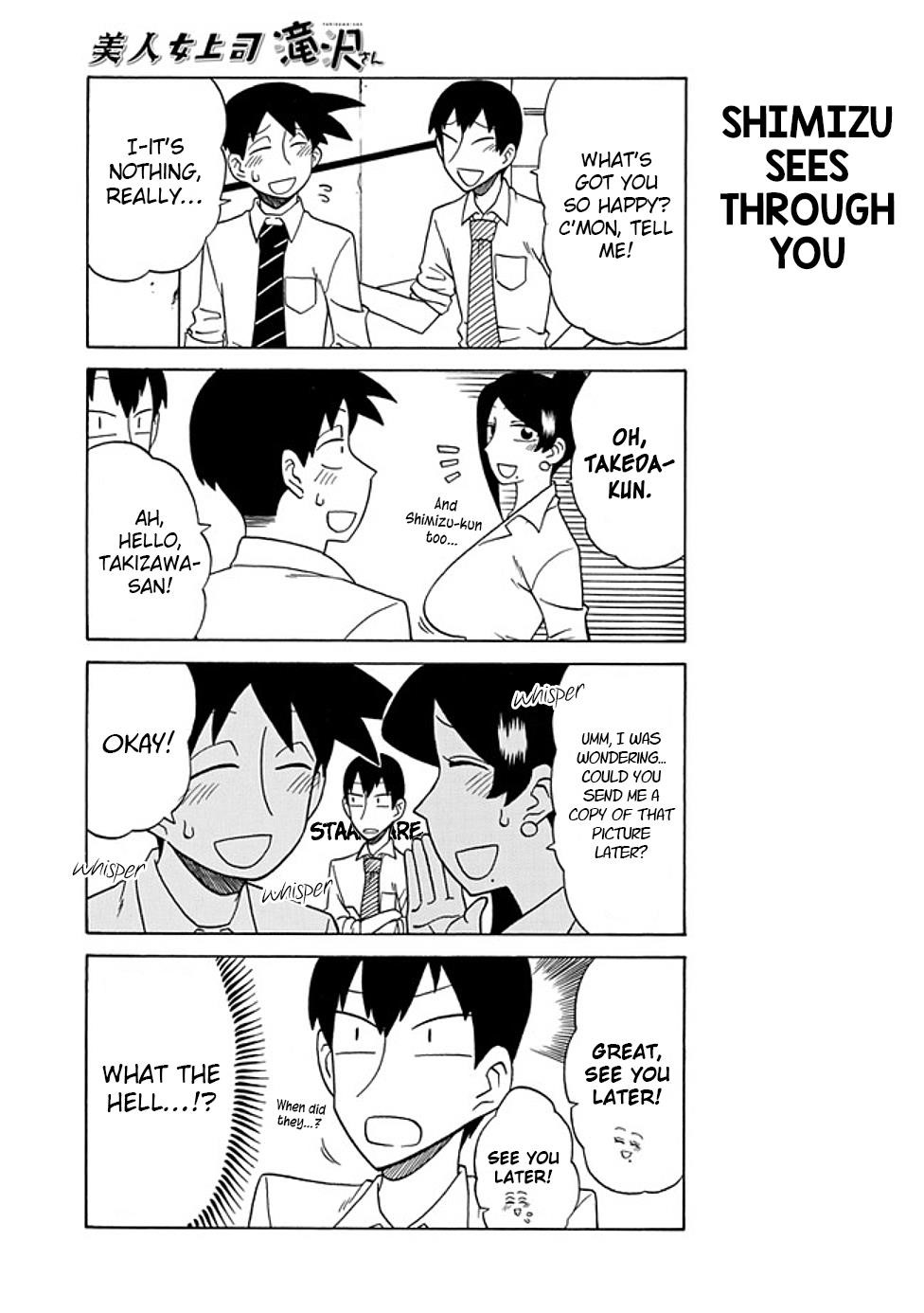 Bijin Onna Joushi Takizawa-San Chapter 52 - Page 3 in English