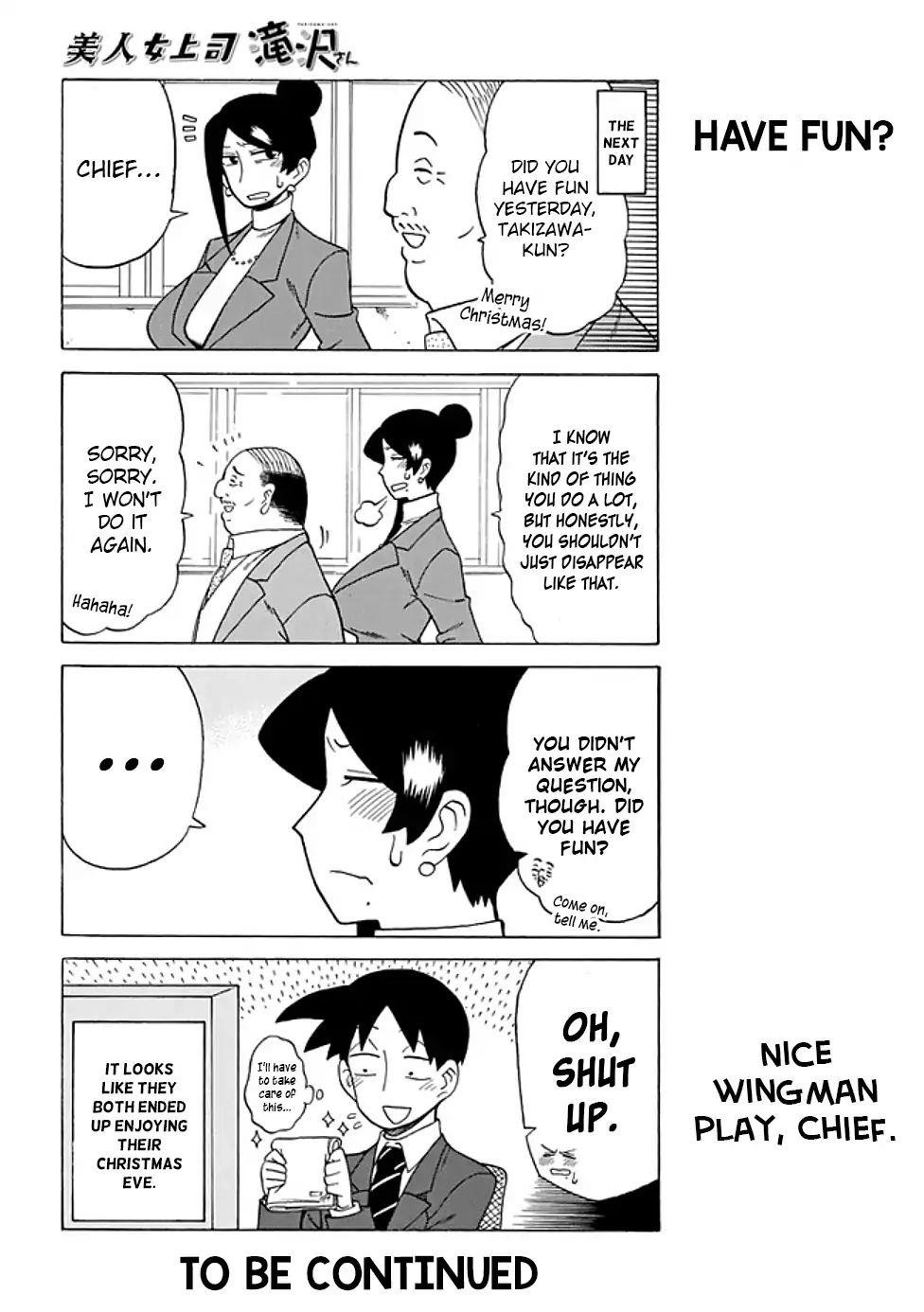 Bijin Onna Joushi Takizawa-San Chapter 59 - Page 7 in English