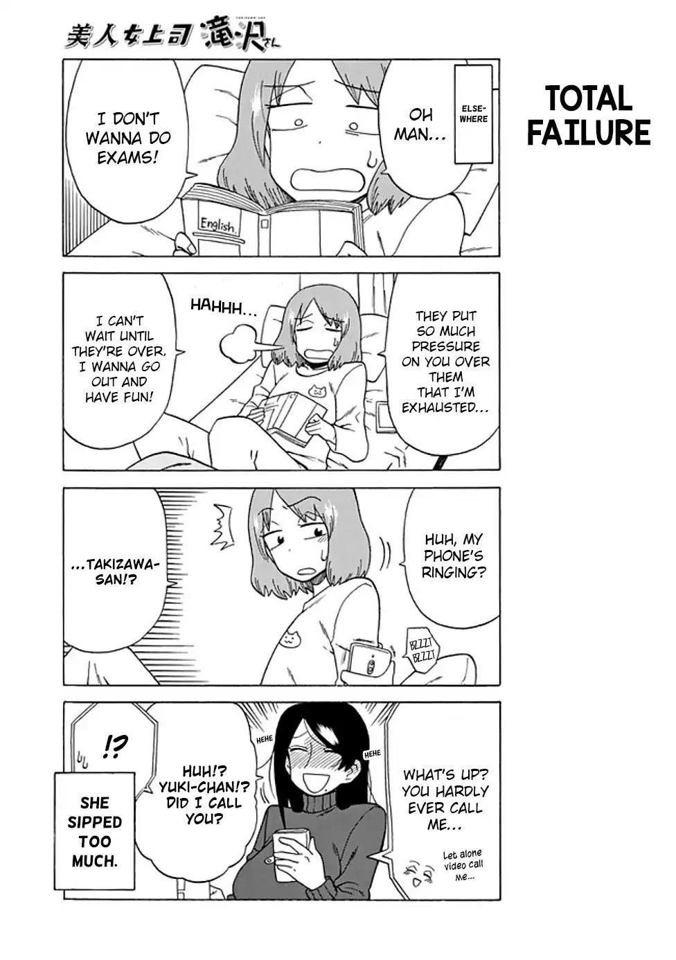 Bijin Onna Joushi Takizawa-San Chapter 61 - Page 3 in English