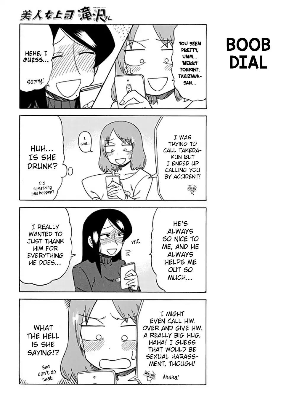 Bijin Onna Joushi Takizawa-San Chapter 61 - Page 4 in English