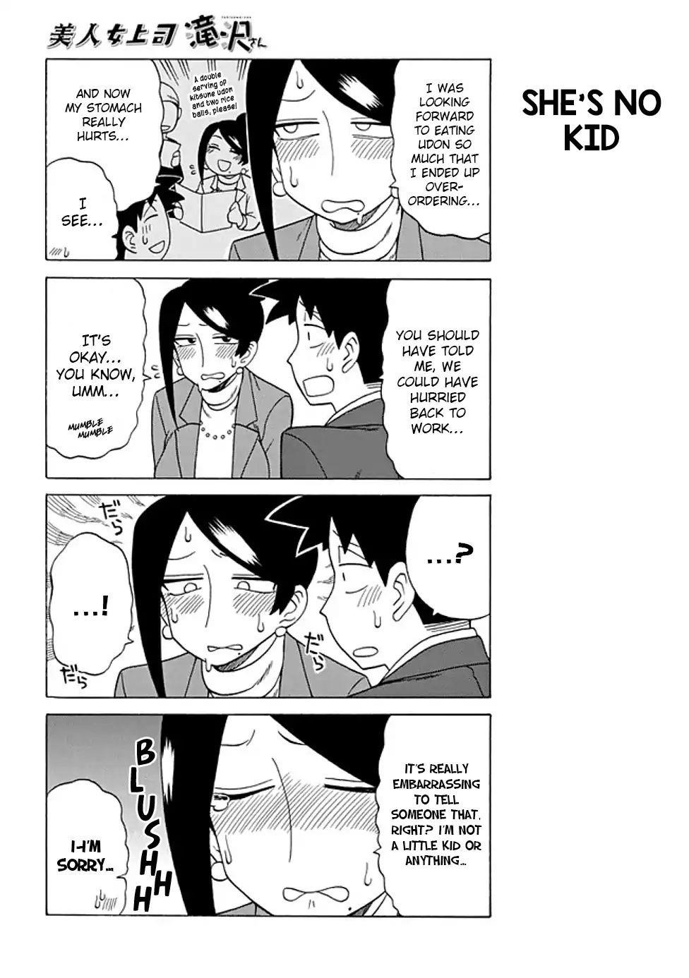 Bijin Onna Joushi Takizawa-San Chapter 62 - Page 4 in English