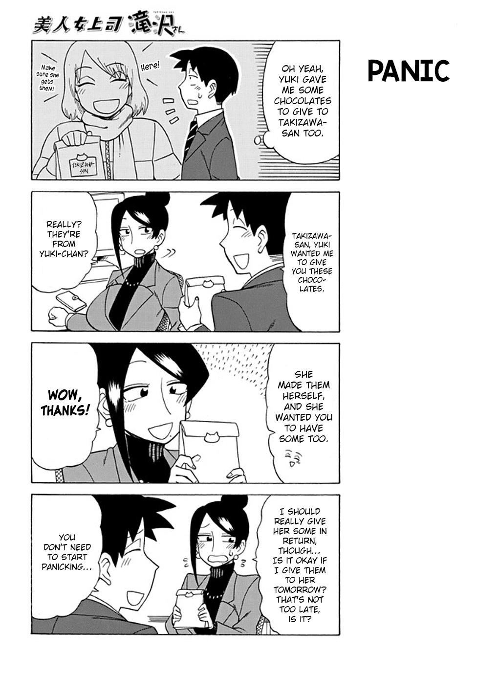 Bijin Onna Joushi Takizawa-San Chapter 63 - Page 4 in English
