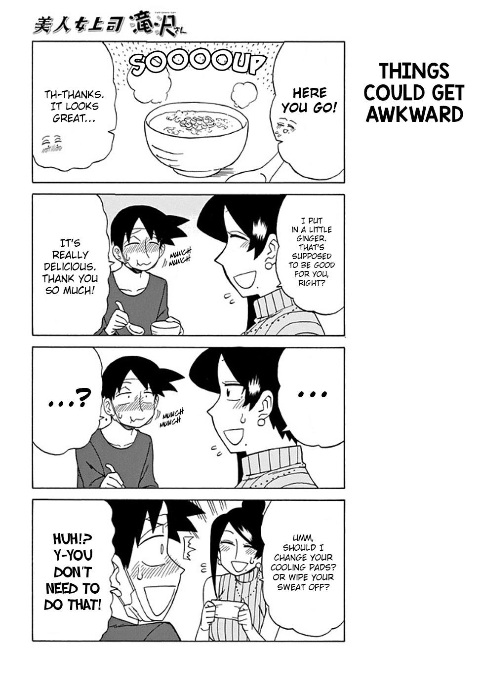 Bijin Onna Joushi Takizawa-San Chapter 70 - Page 4 in English