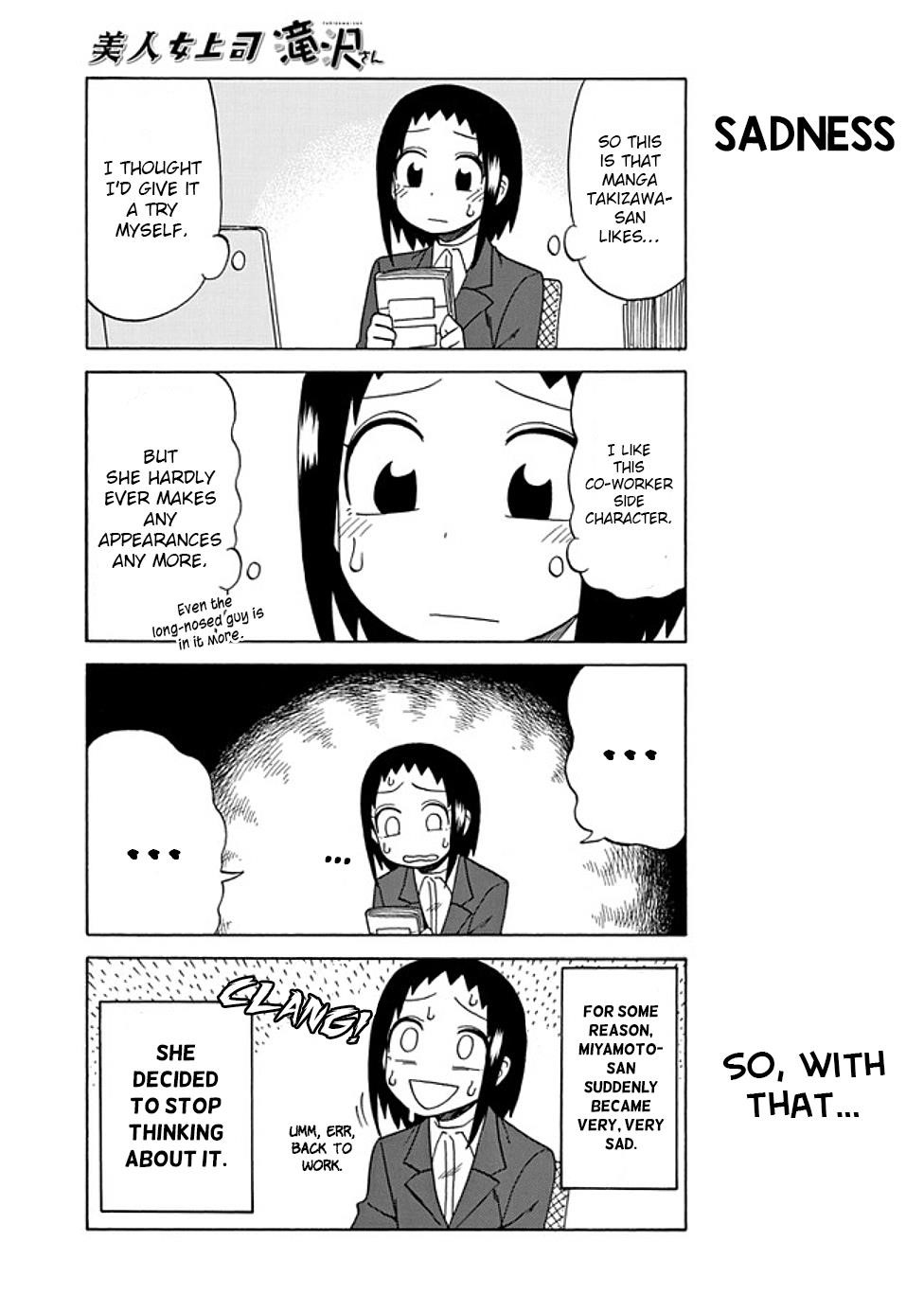 Bijin Onna Joushi Takizawa-San Chapter 71.5 - Page 3 in English