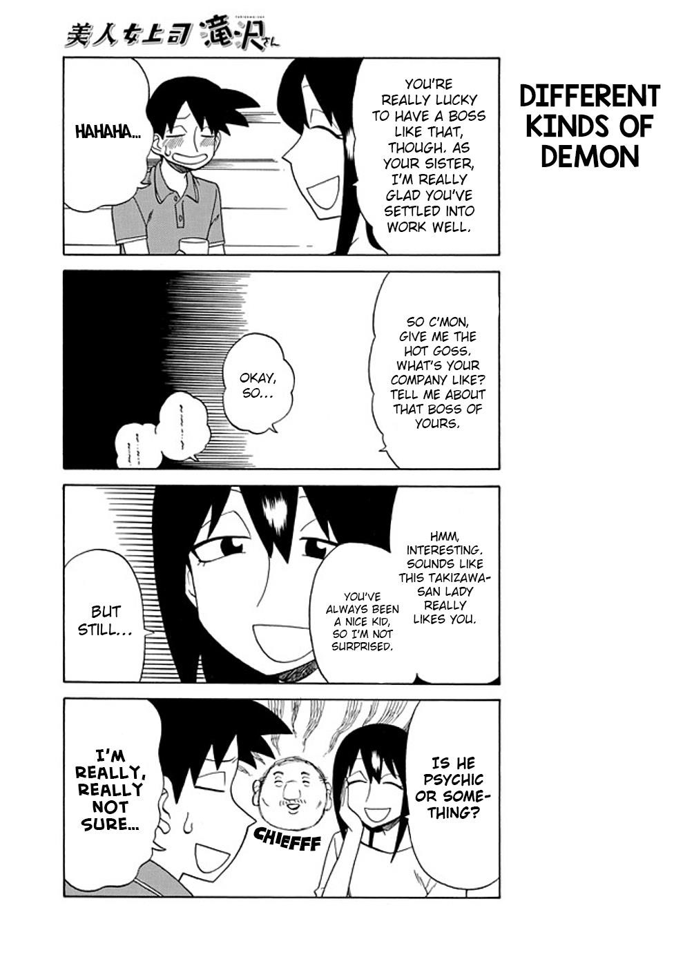 Bijin Onna Joushi Takizawa-San Chapter 72 - Page 5 in English