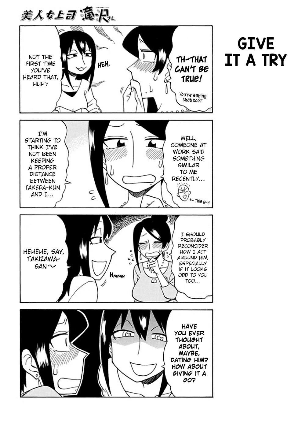 Bijin Onna Joushi Takizawa-San Chapter 74 - Page 4 in English