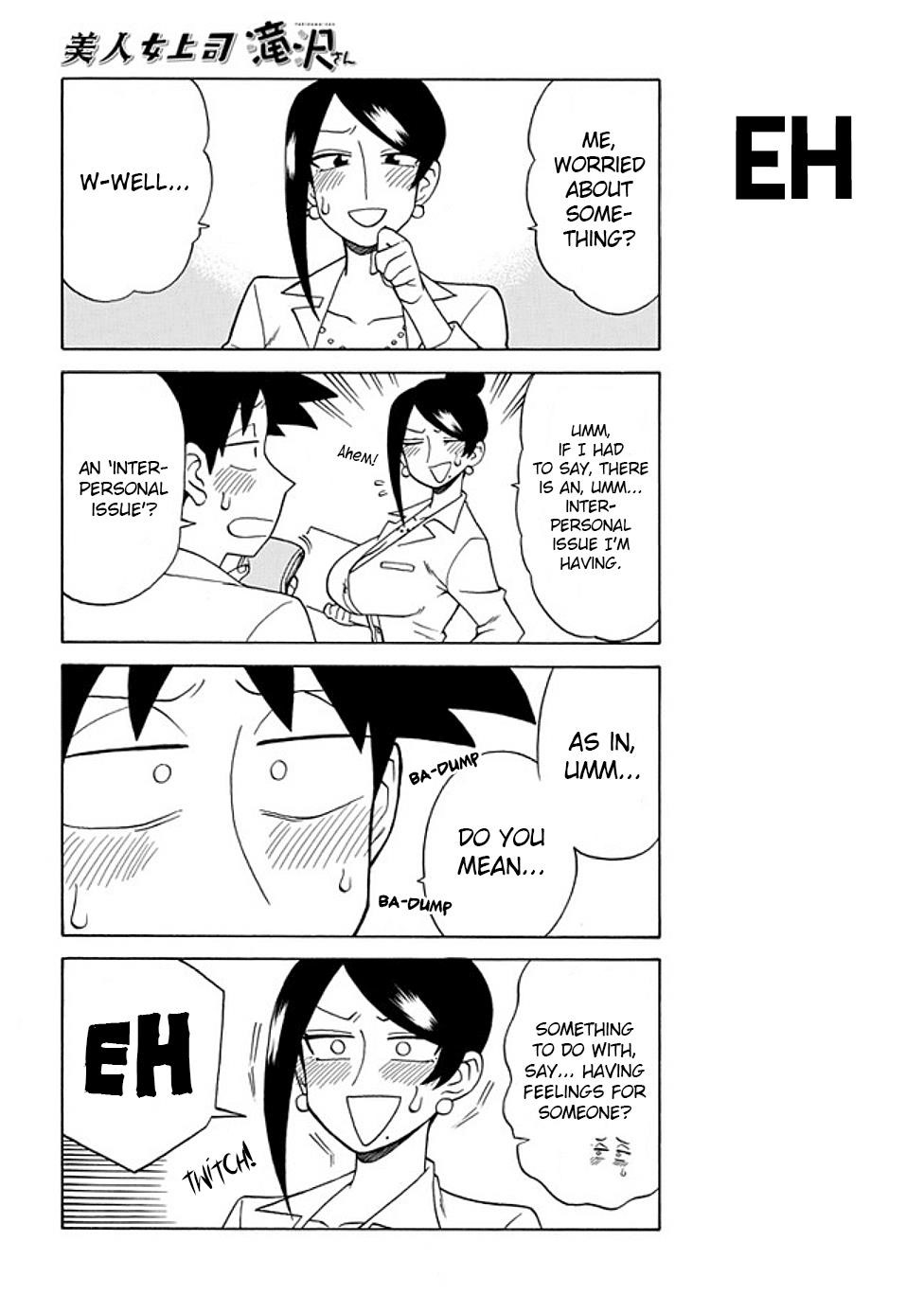 Bijin Onna Joushi Takizawa-San Chapter 77 - Page 4 in English