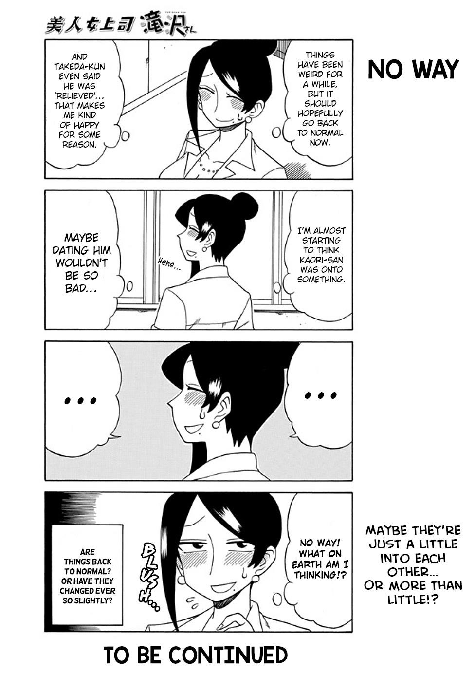 Bijin Onna Joushi Takizawa-San Chapter 78 - Page 5 in English