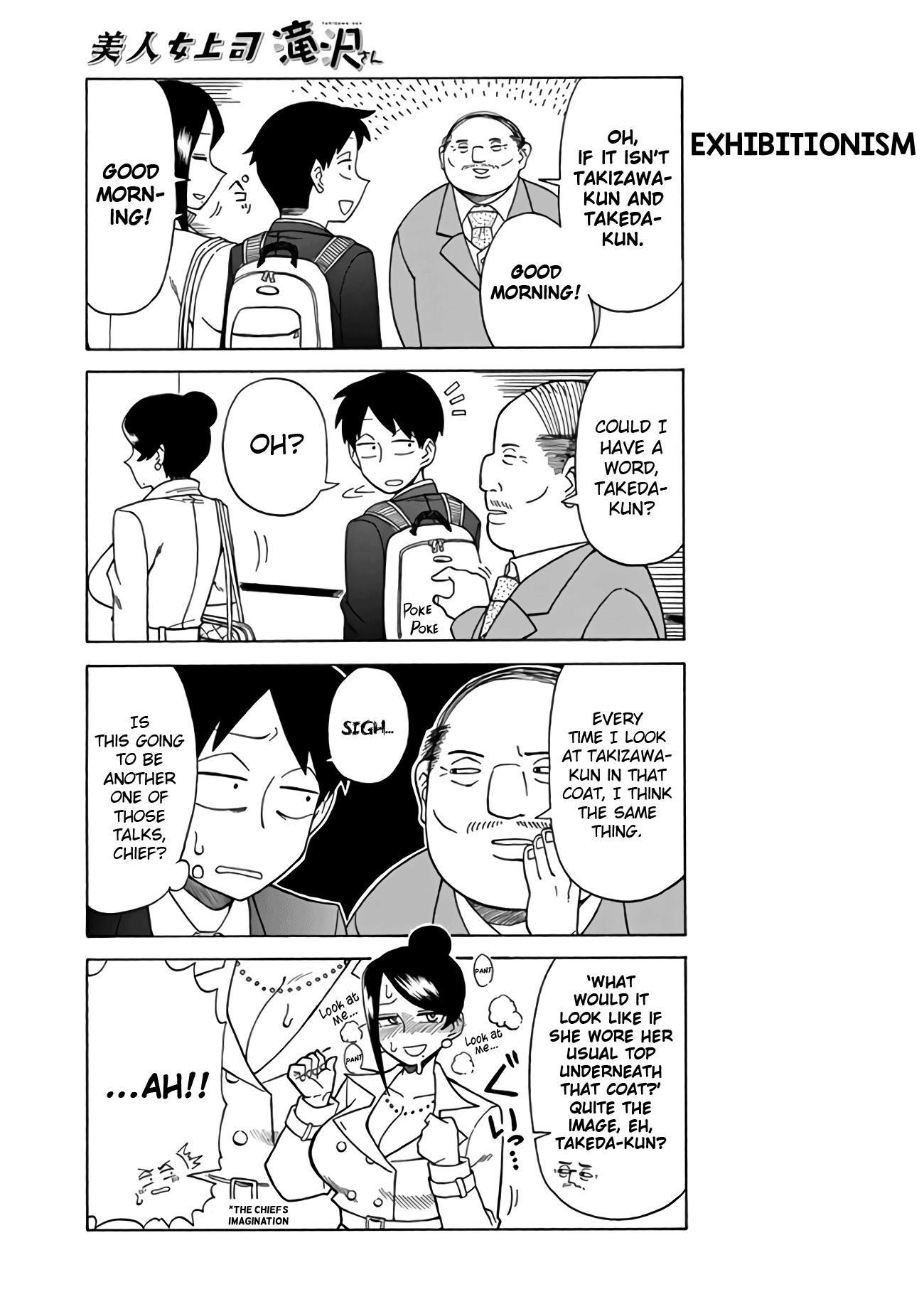 Bijin Onna Joushi Takizawa-San Chapter 8 - Page 3 in English