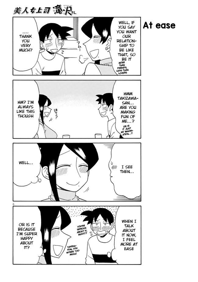 Bijin Onna Joushi Takizawa-San Chapter 97 - Page 6 in English