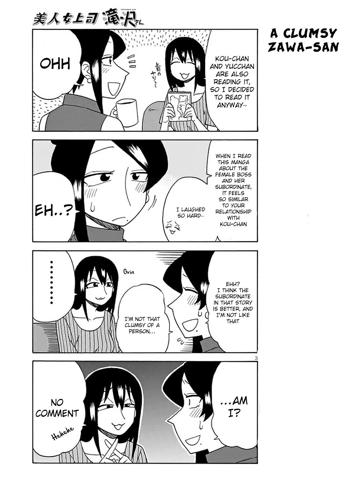 Bijin Onna Joushi Takizawa-San Chapter 99.5 - Page 3 in English