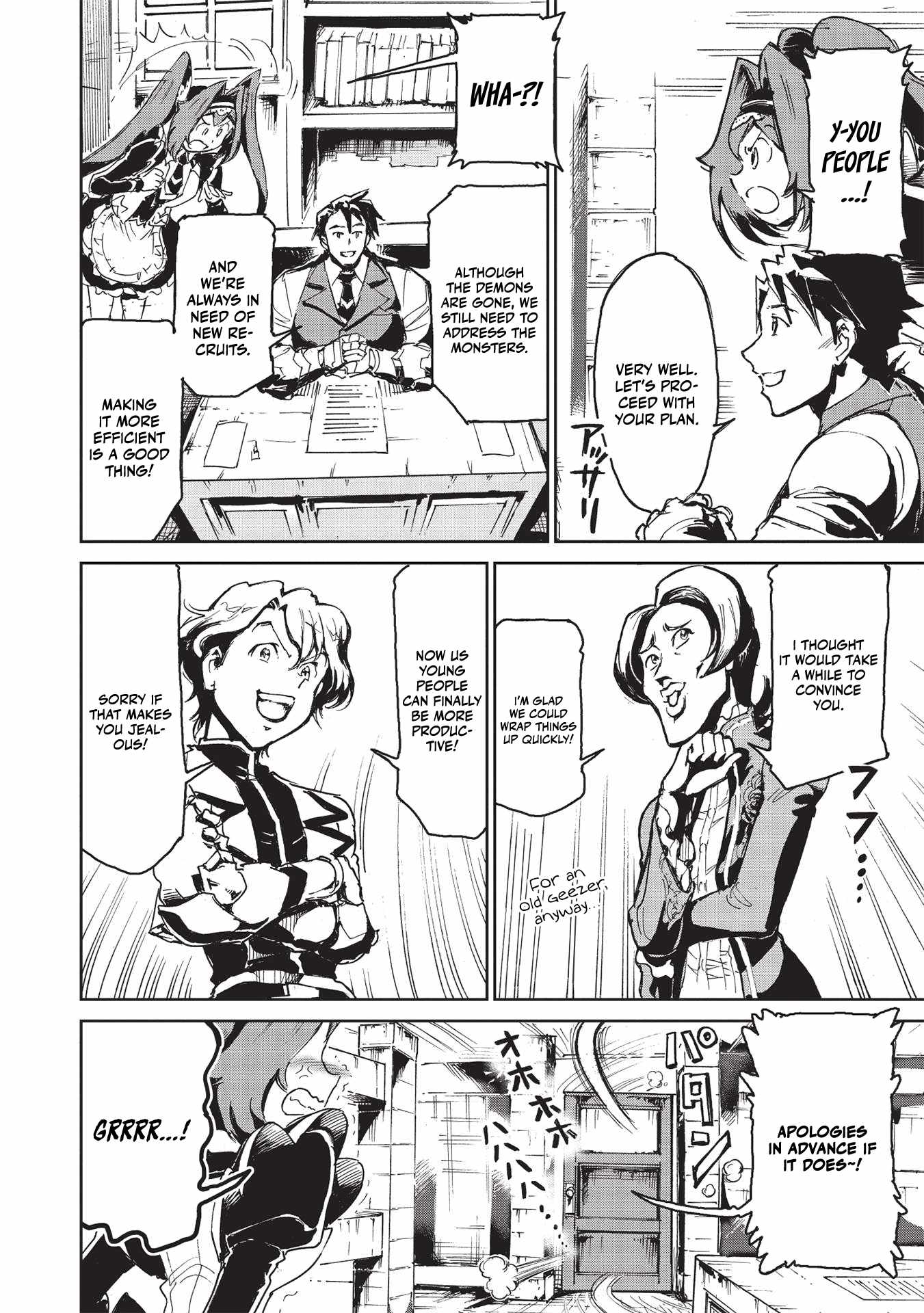 The Strongest Heroes, Now in Their 40’s, Once Again Become Warriors on the Battlefield Chapter 1.1 - Page 11 in English