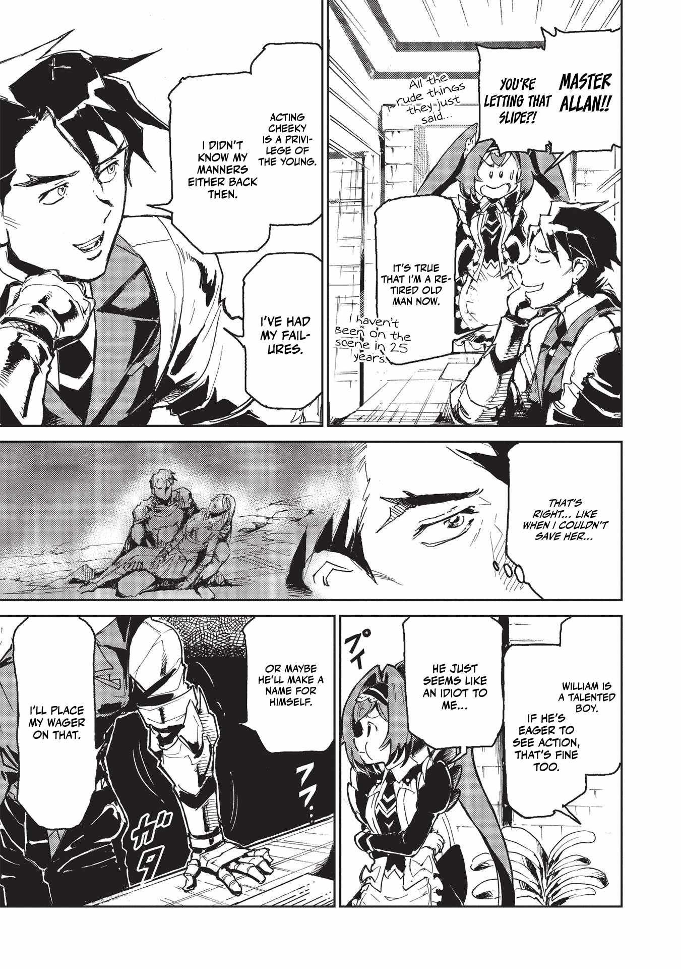 The Strongest Heroes, Now in Their 40’s, Once Again Become Warriors on the Battlefield Chapter 1.1 - Page 12 in English
