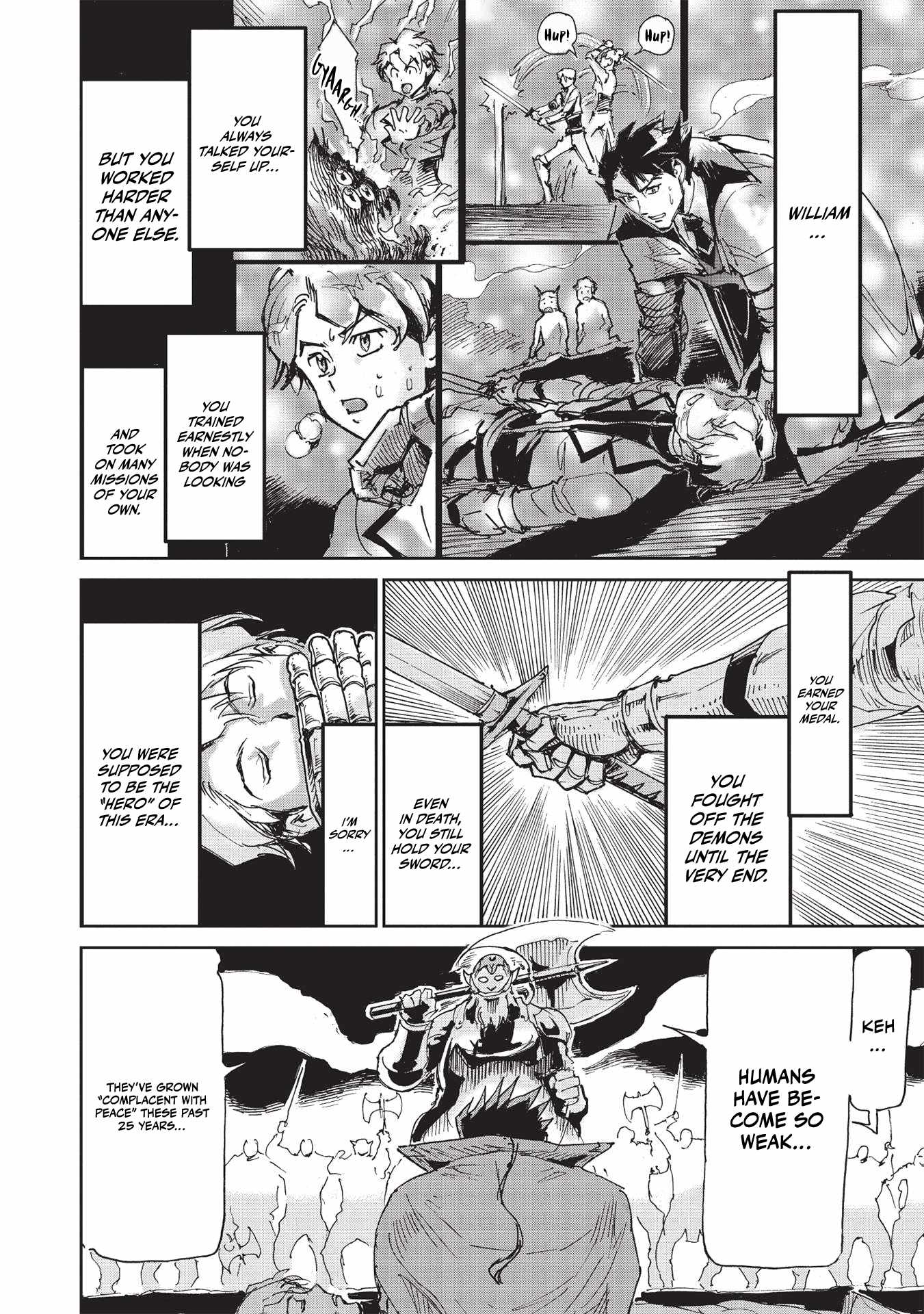 The Strongest Heroes, Now in Their 40’s, Once Again Become Warriors on the Battlefield Chapter 1.2 - Page 16 in English