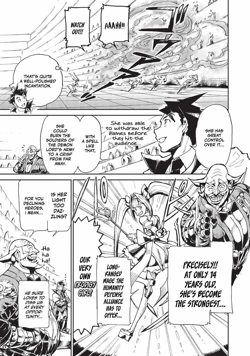 The Strongest Heroes, Now in Their 40’s, Once Again Become Warriors on the Battlefield Chapter 3.2 - Page 11 in English