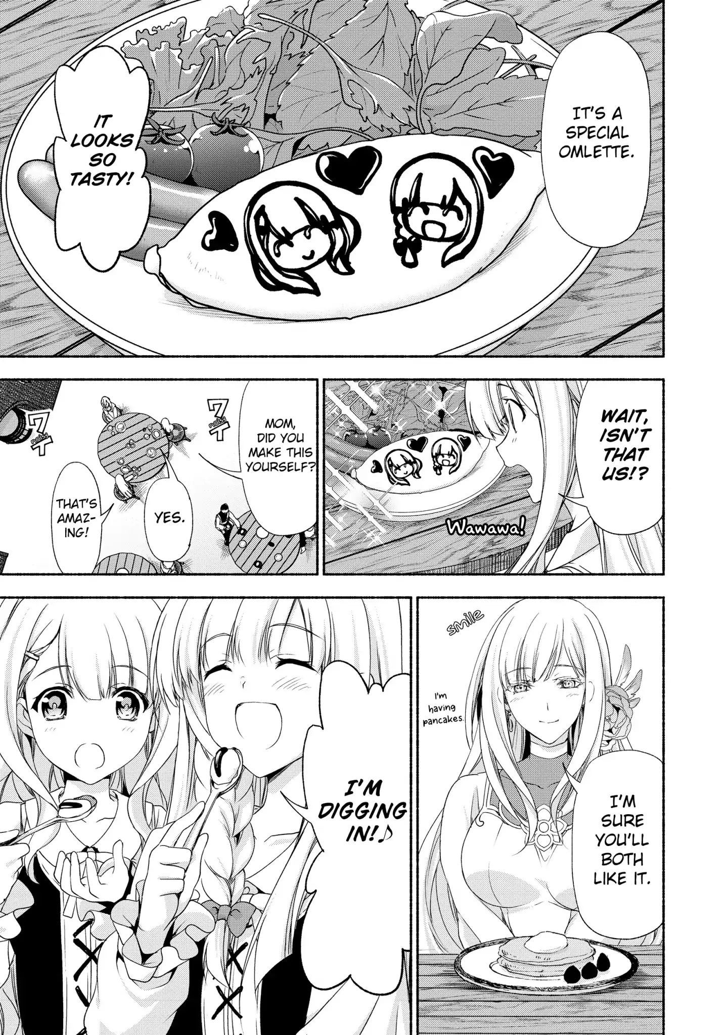 Even Though I’M A Former Noble And A Single Mother, My Daughters Are Too Cute And Working As An Adventurer Isn’T Too Much Of A Hassle Chapter 1 - Page 14 in English
