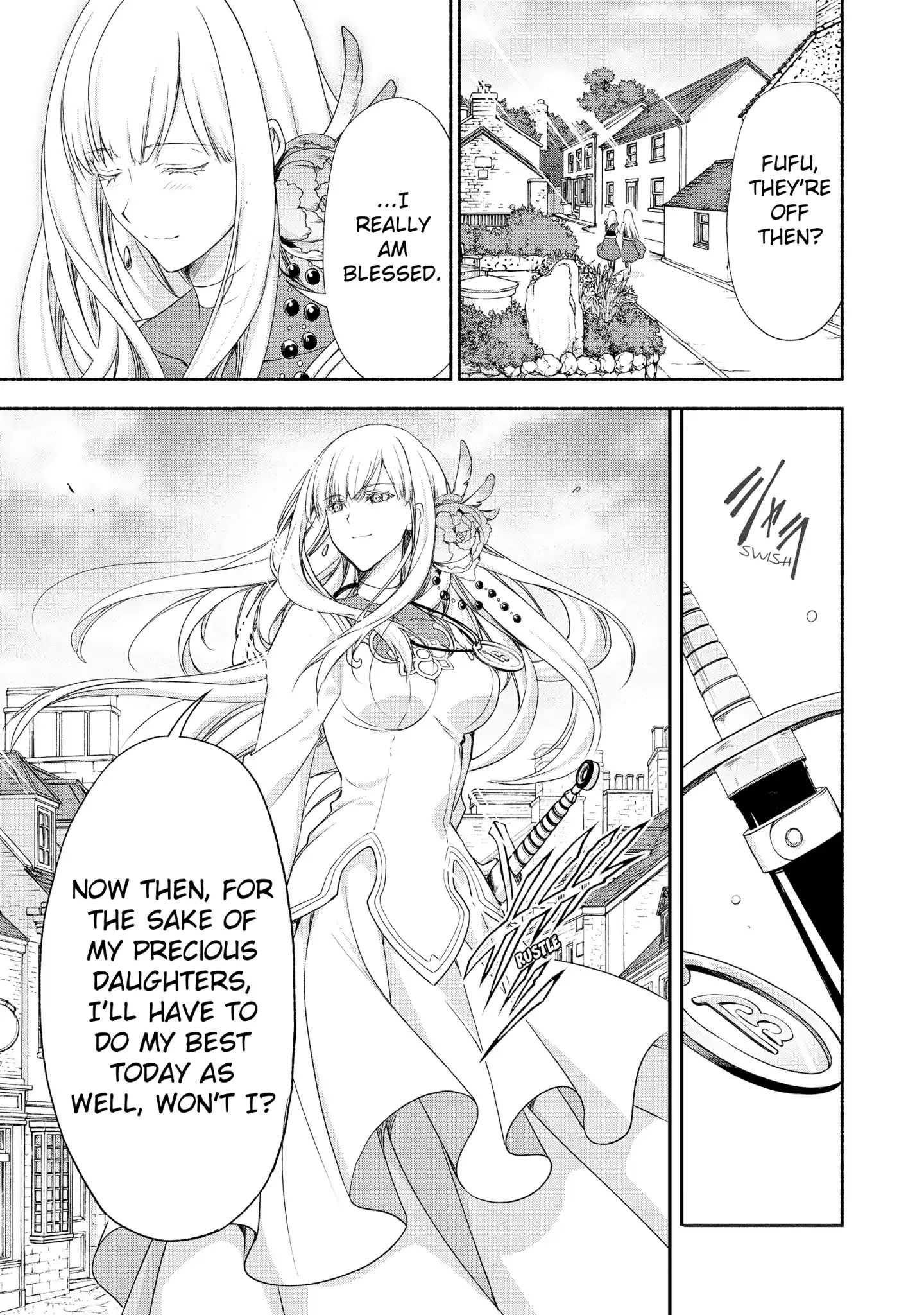 Even Though I’M A Former Noble And A Single Mother, My Daughters Are Too Cute And Working As An Adventurer Isn’T Too Much Of A Hassle Chapter 1 - Page 25 in English