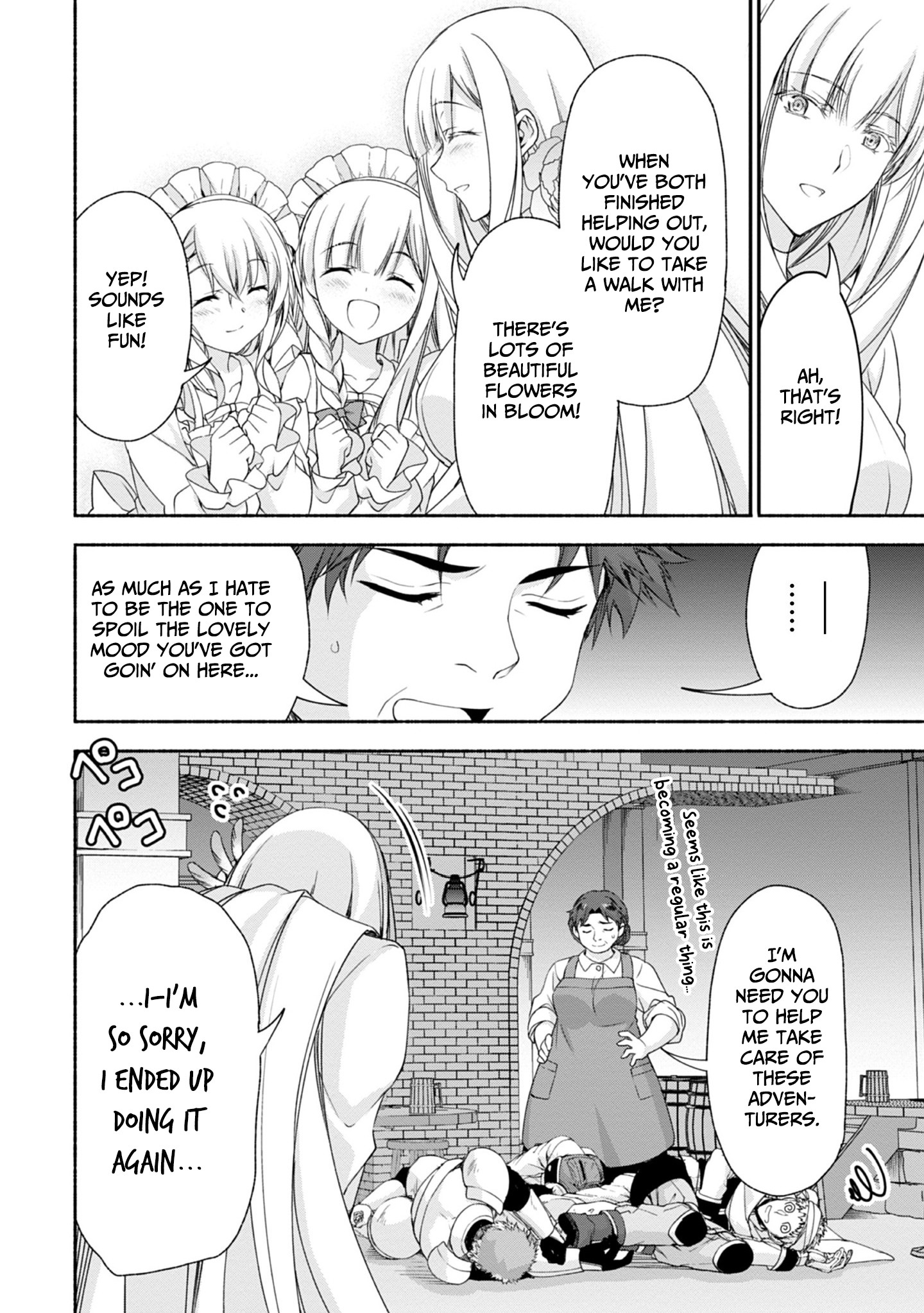 Even Though I’M A Former Noble And A Single Mother, My Daughters Are Too Cute And Working As An Adventurer Isn’T Too Much Of A Hassle Chapter 5.5 - Page 9 in English