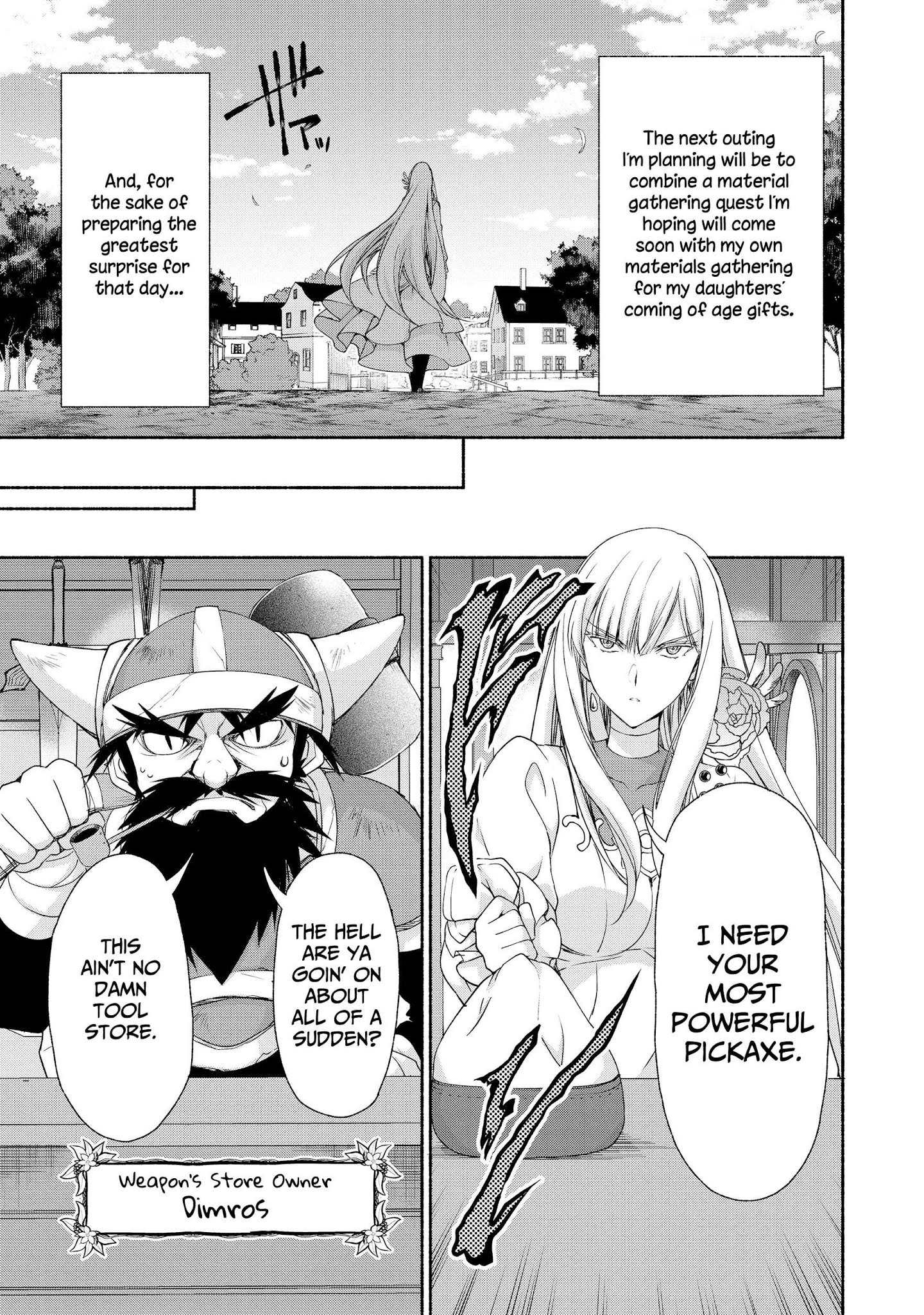 Even Though I’M A Former Noble And A Single Mother, My Daughters Are Too Cute And Working As An Adventurer Isn’T Too Much Of A Hassle Chapter 5 - Page 9 in English