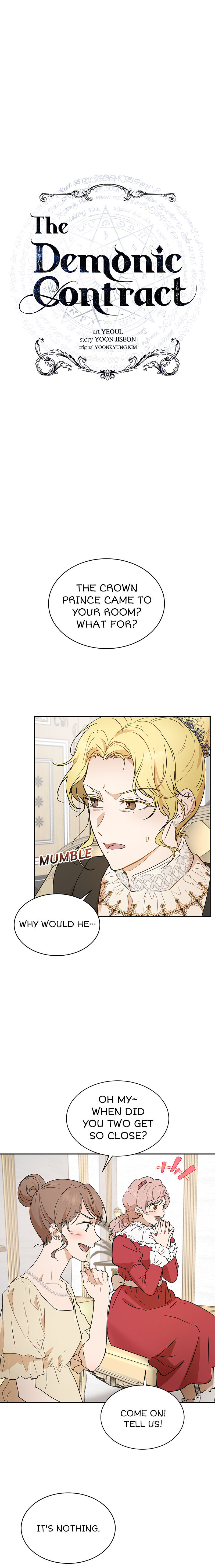 The Demonic Contract Chapter 33 - Page 3 in English