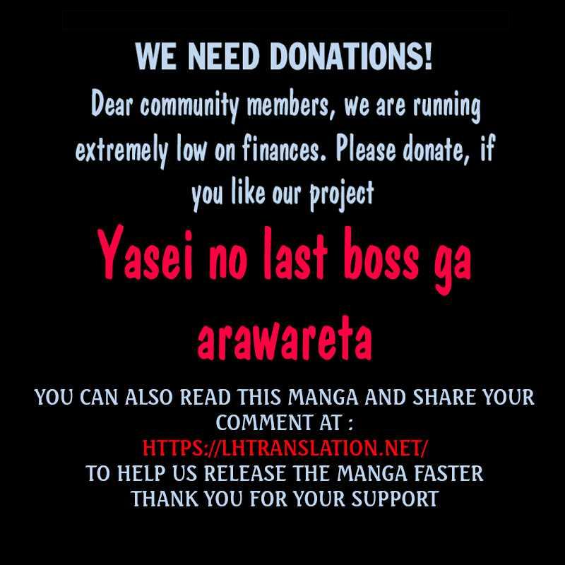 YASEI NO LAST BOSS GA ARAWARETA! Chapter 43 - Page 20 in English