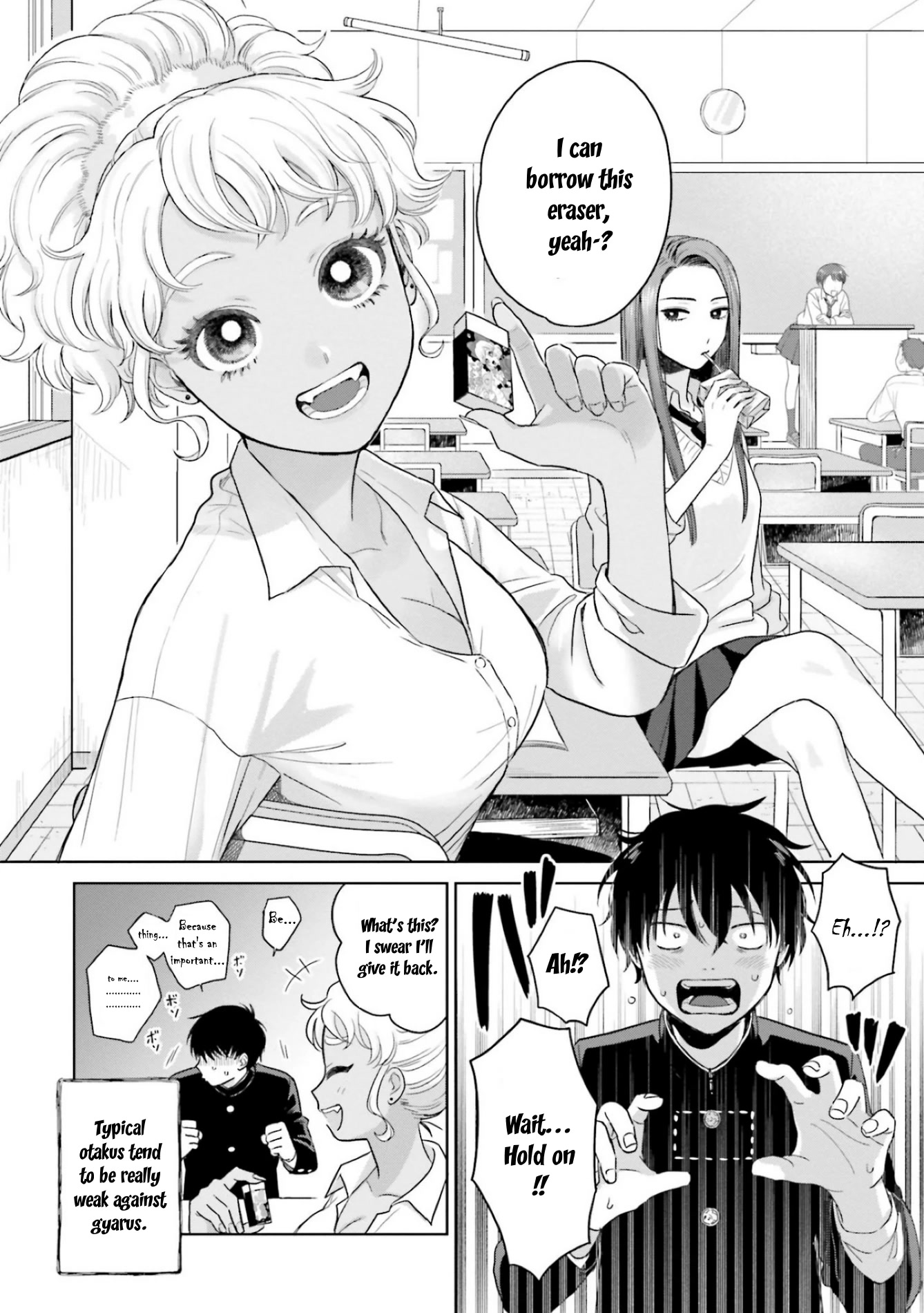 Gal Can’t Be Kind to Otaku!? Chapter 1 - Page 4 in English