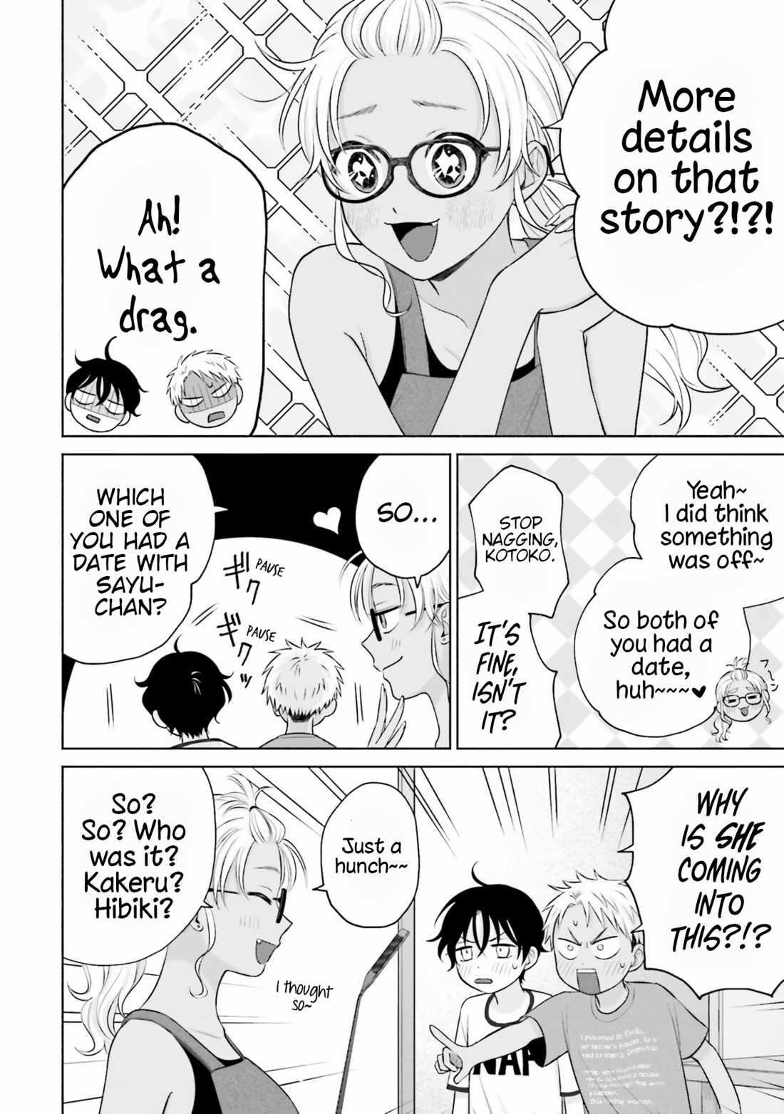 Gal Can’t Be Kind to Otaku!? Chapter 14 - Page 8 in English