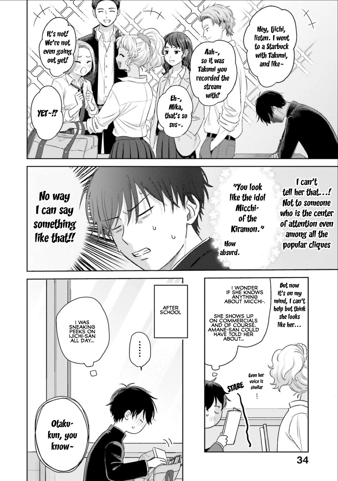 Gal Can’t Be Kind to Otaku!? Chapter 2 - Page 10 in English
