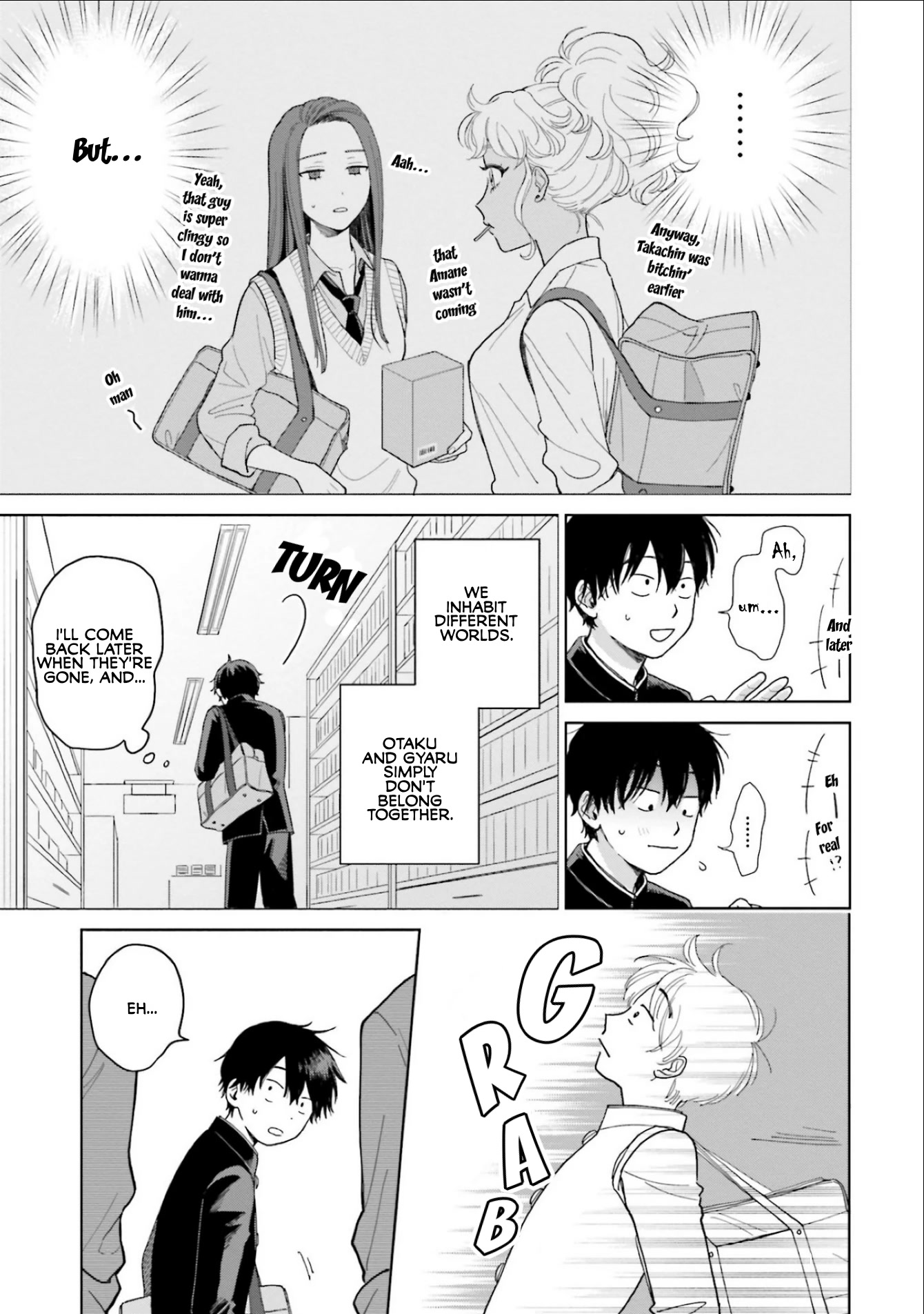 Gal Can’t Be Kind to Otaku!? Chapter 2 - Page 17 in English