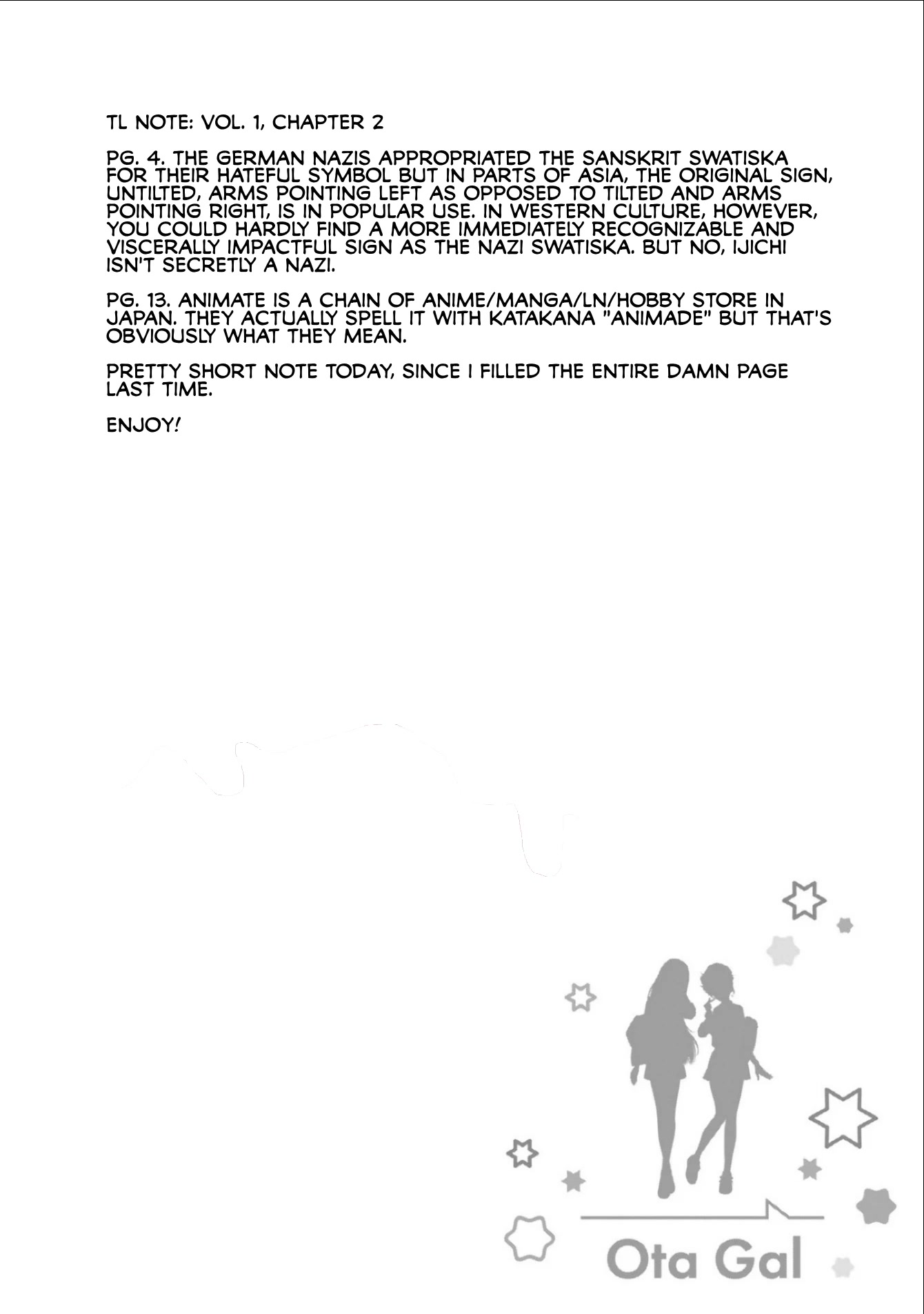 Gal Can’t Be Kind to Otaku!? Chapter 2 - Page 22 in English