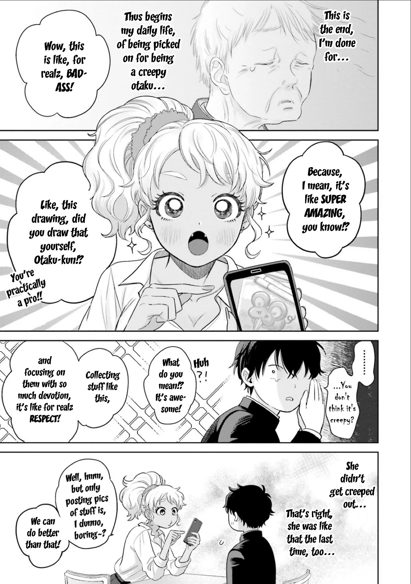 Gal Can’t Be Kind to Otaku!? Chapter 2 - Page 3 in English