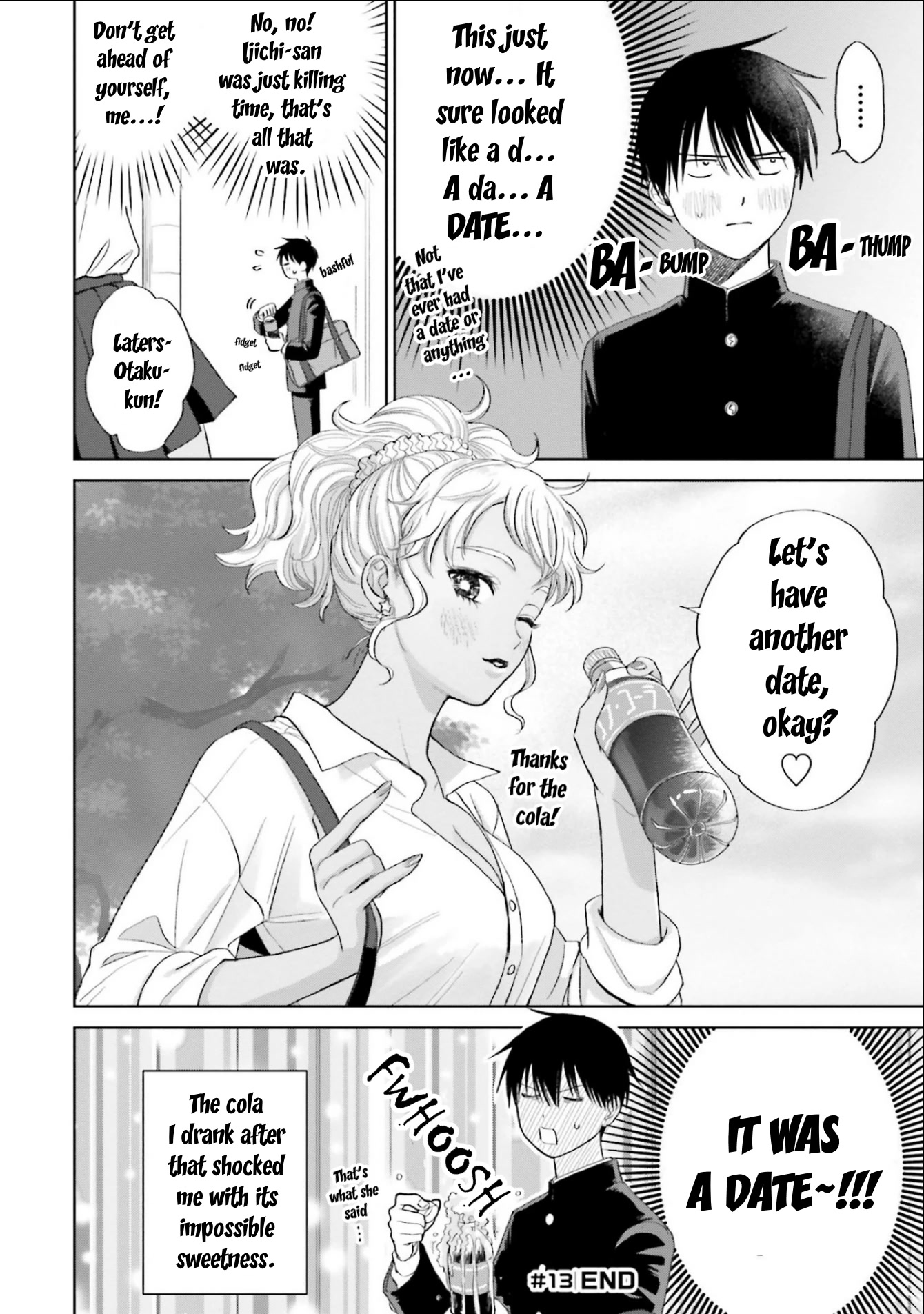 Gal Can’t Be Kind to Otaku!? Chapter 3 - Page 16 in English